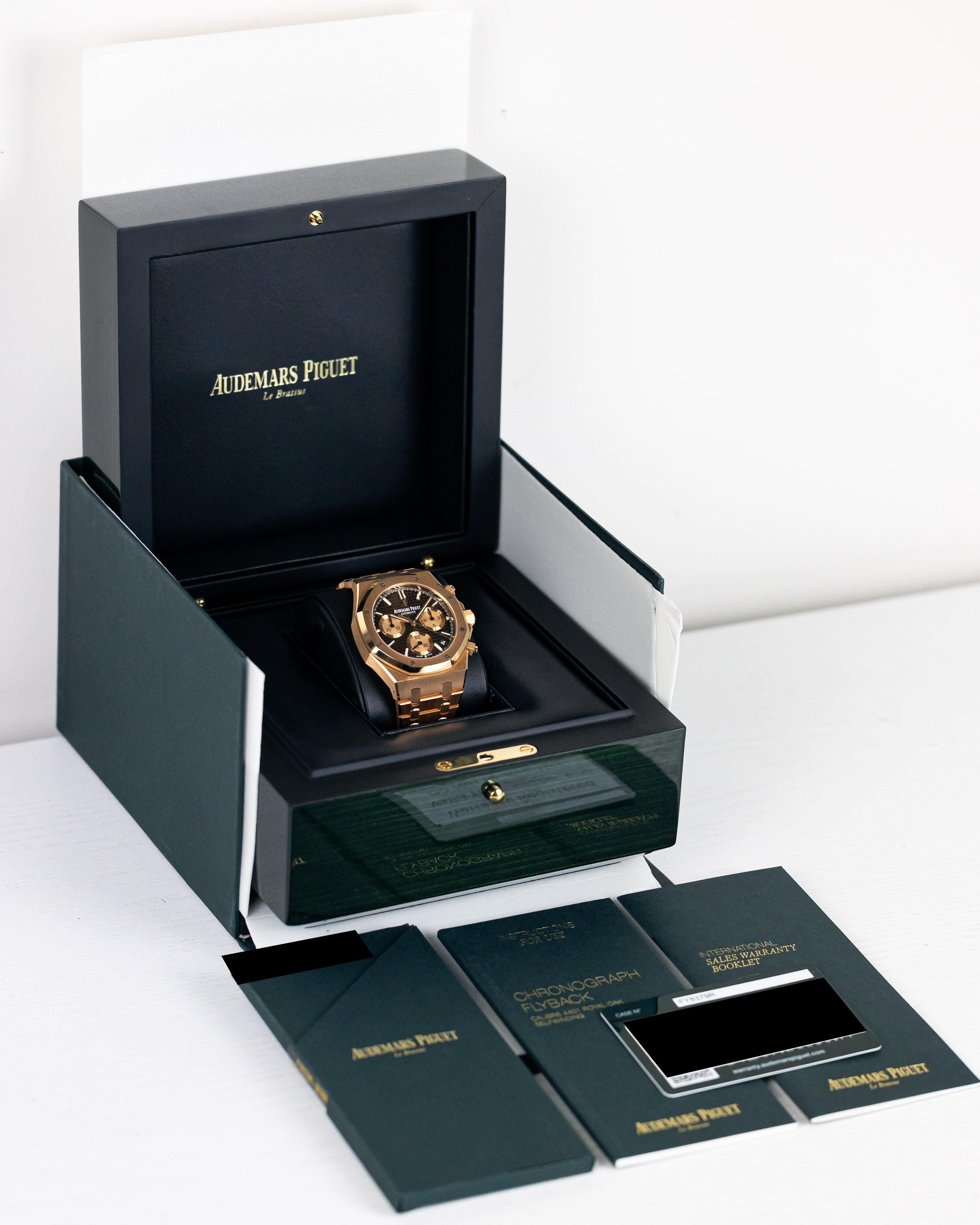 2021 Audemars Piguet Royal Oak Chronograph Rose Gold/Chocolate Dial