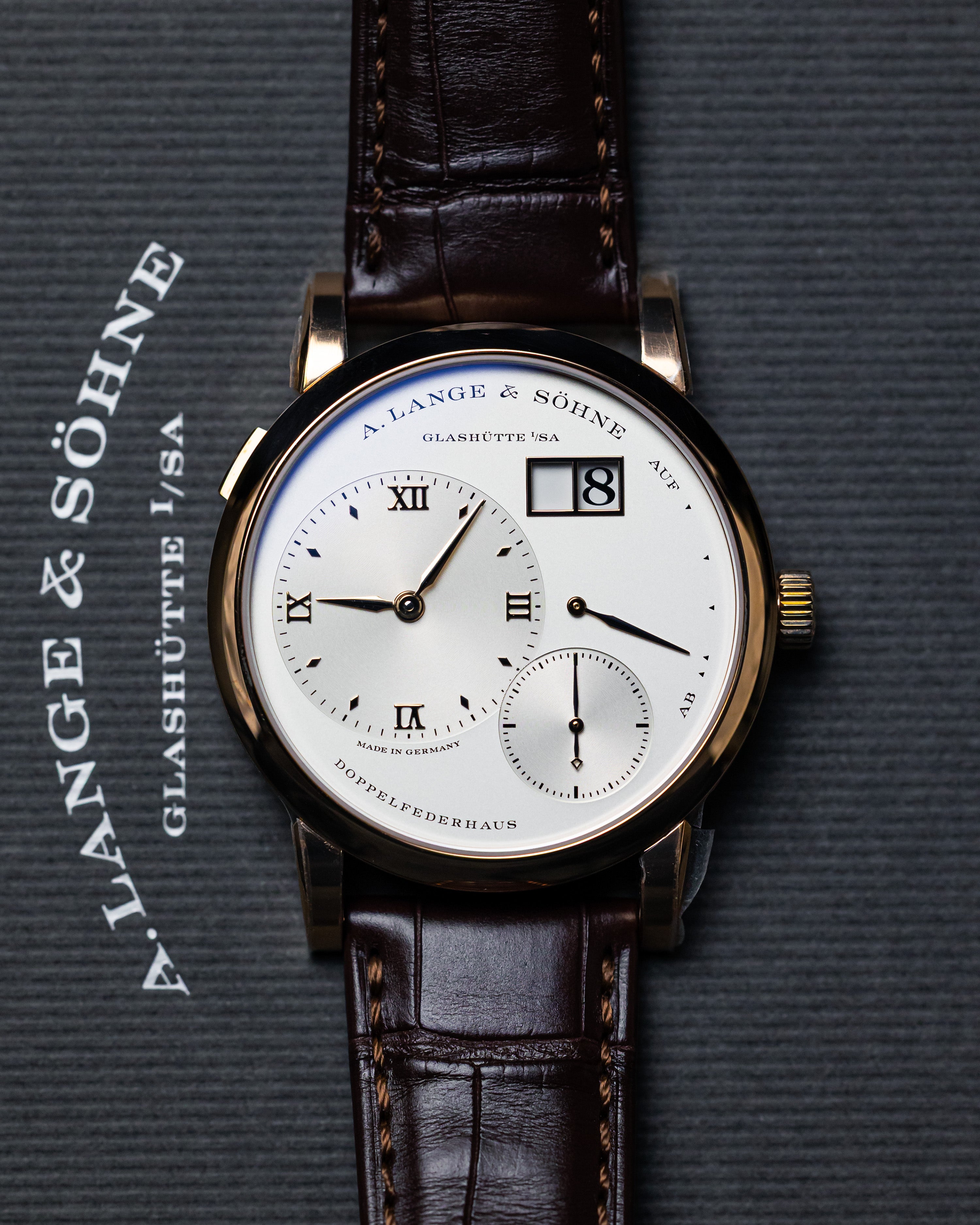 2022 A.Lange & Sohne Lange 1 Rose Gold