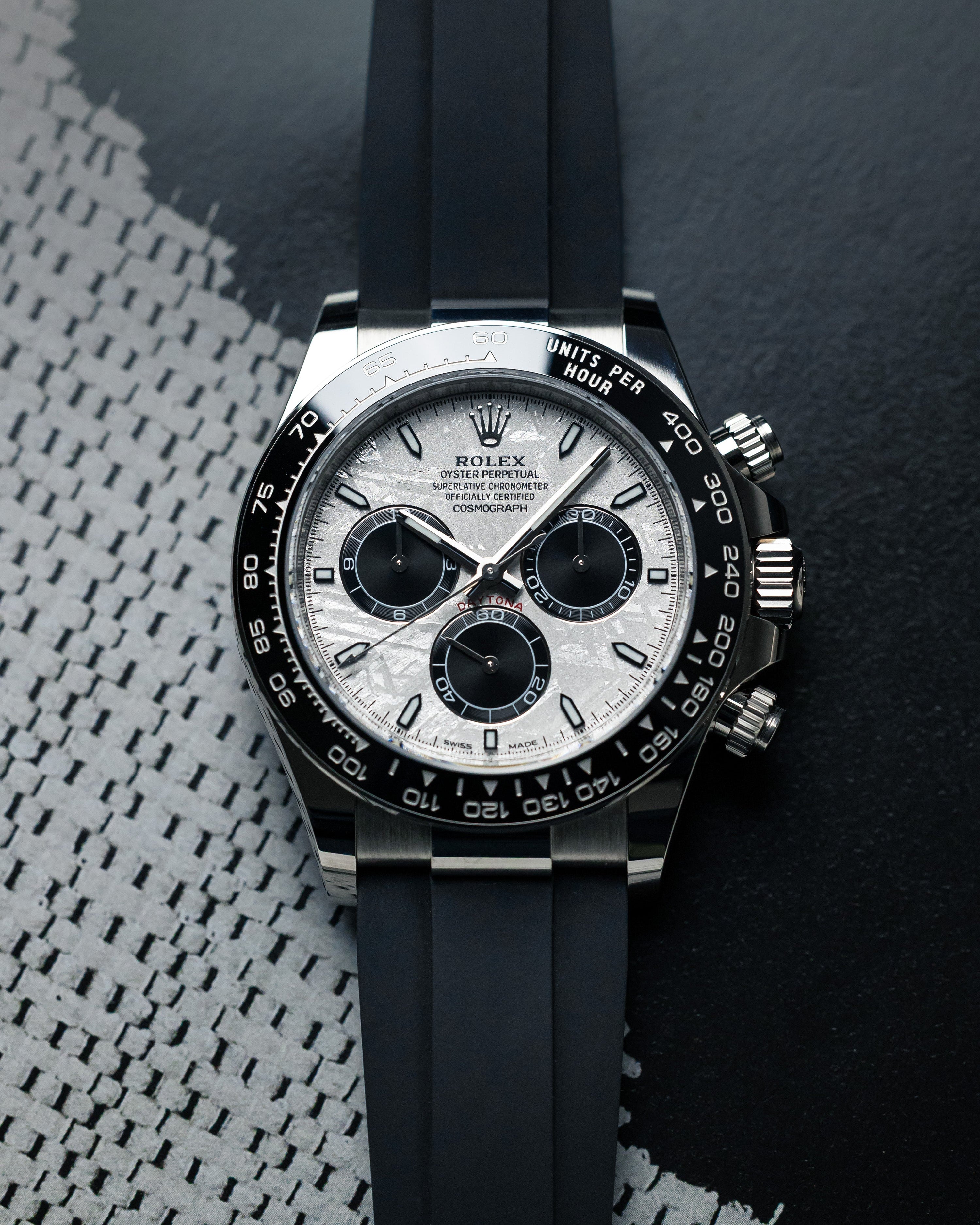 2025 Rolex Daytona White Gold Meteorite Dial