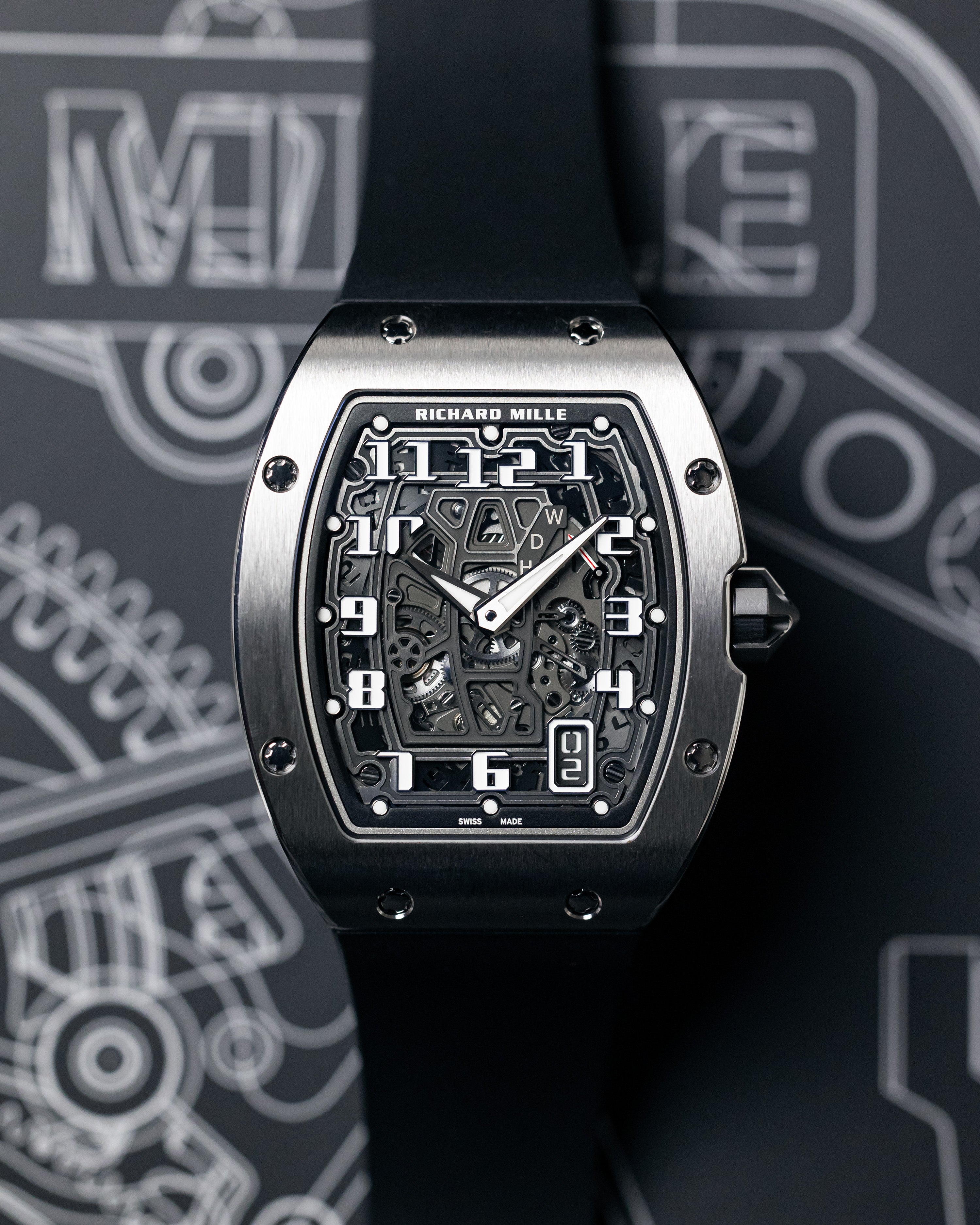 2022 Richard Mille Automatic Winding Extra Flat Titanium RM67-01