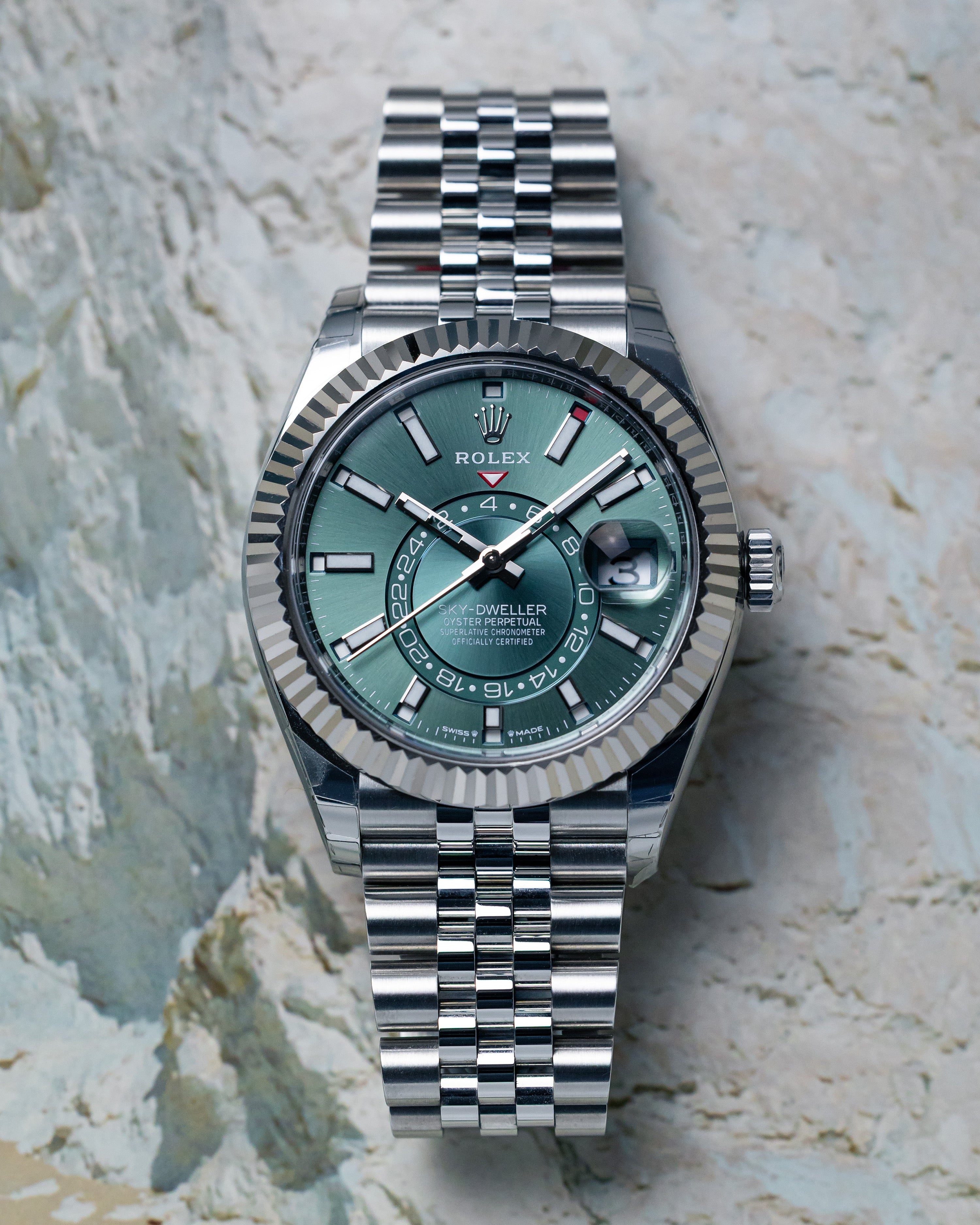 2025 Rolex Sky-Dweller Green Dial