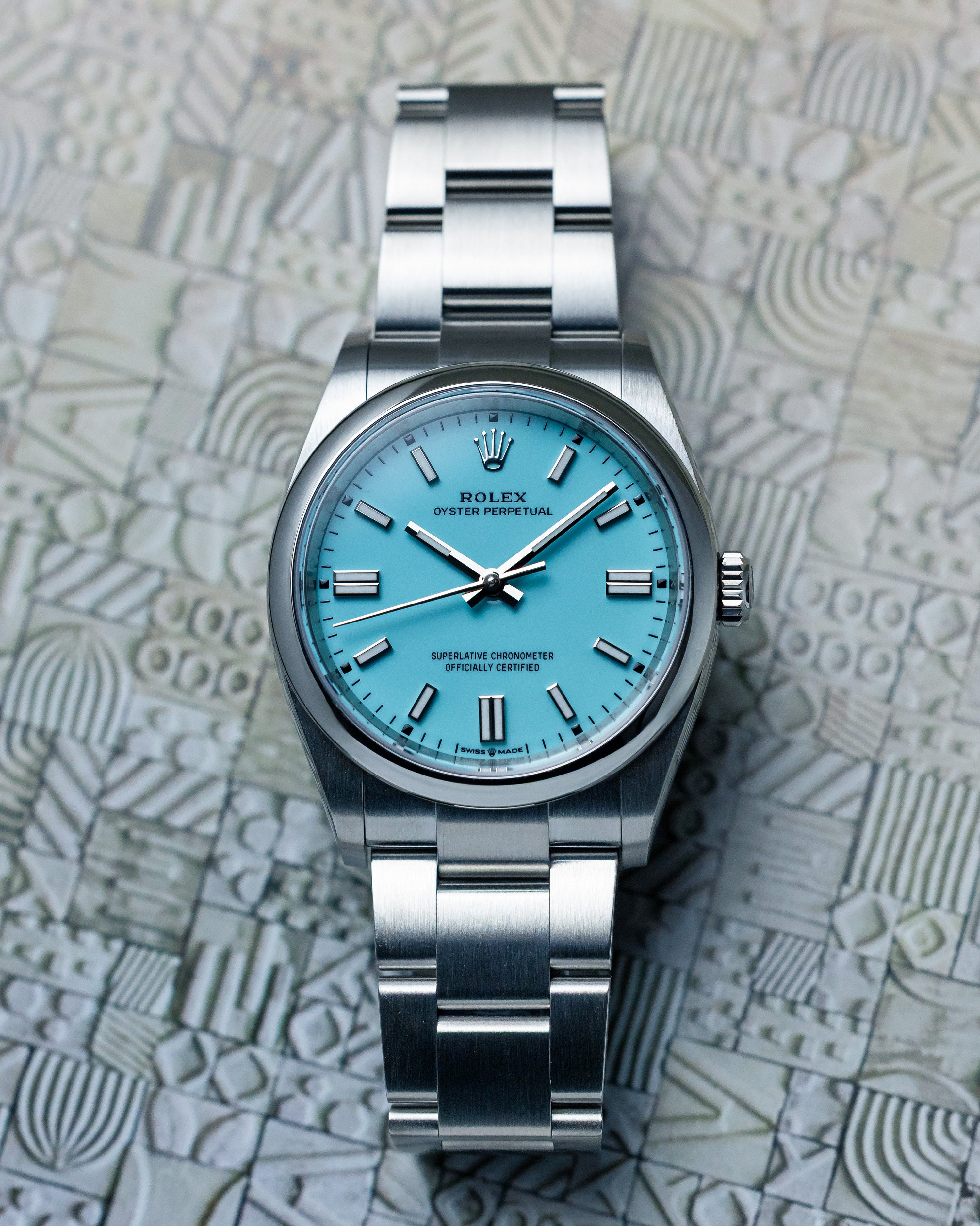 2023 Rolex Oyster Perpetual 36 Tiffany Blue