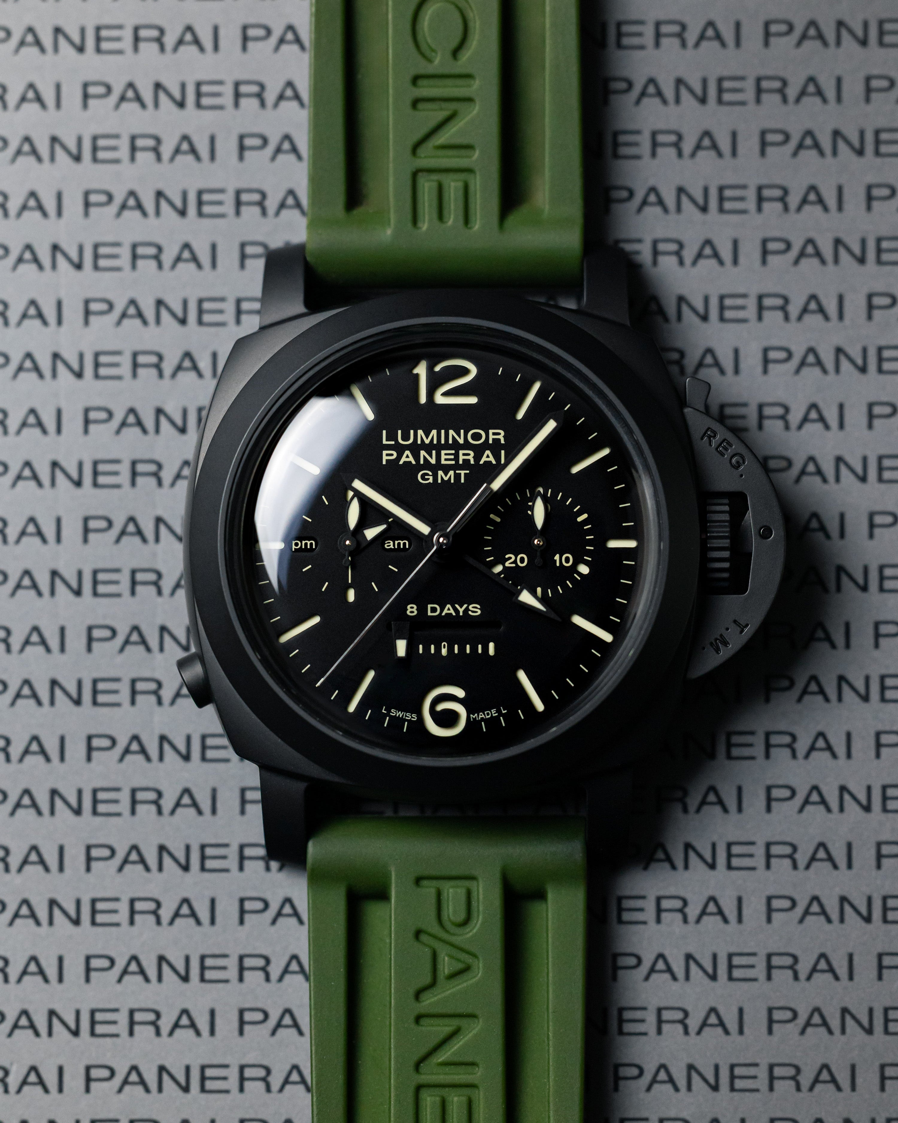 2015 Panerai Luminor Chrono Monopulsante 8 days GMT