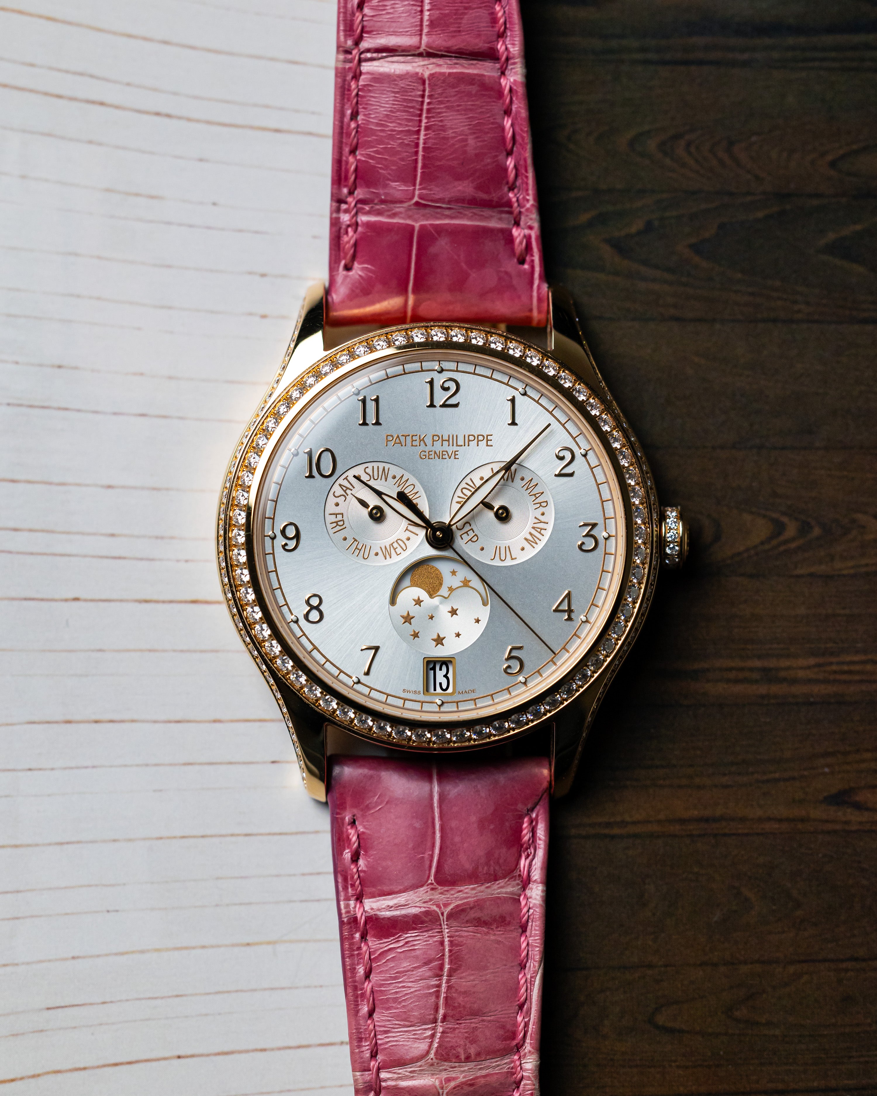 2021 Patek Philippe Ladies Complications Annual Calendar Diamond Set