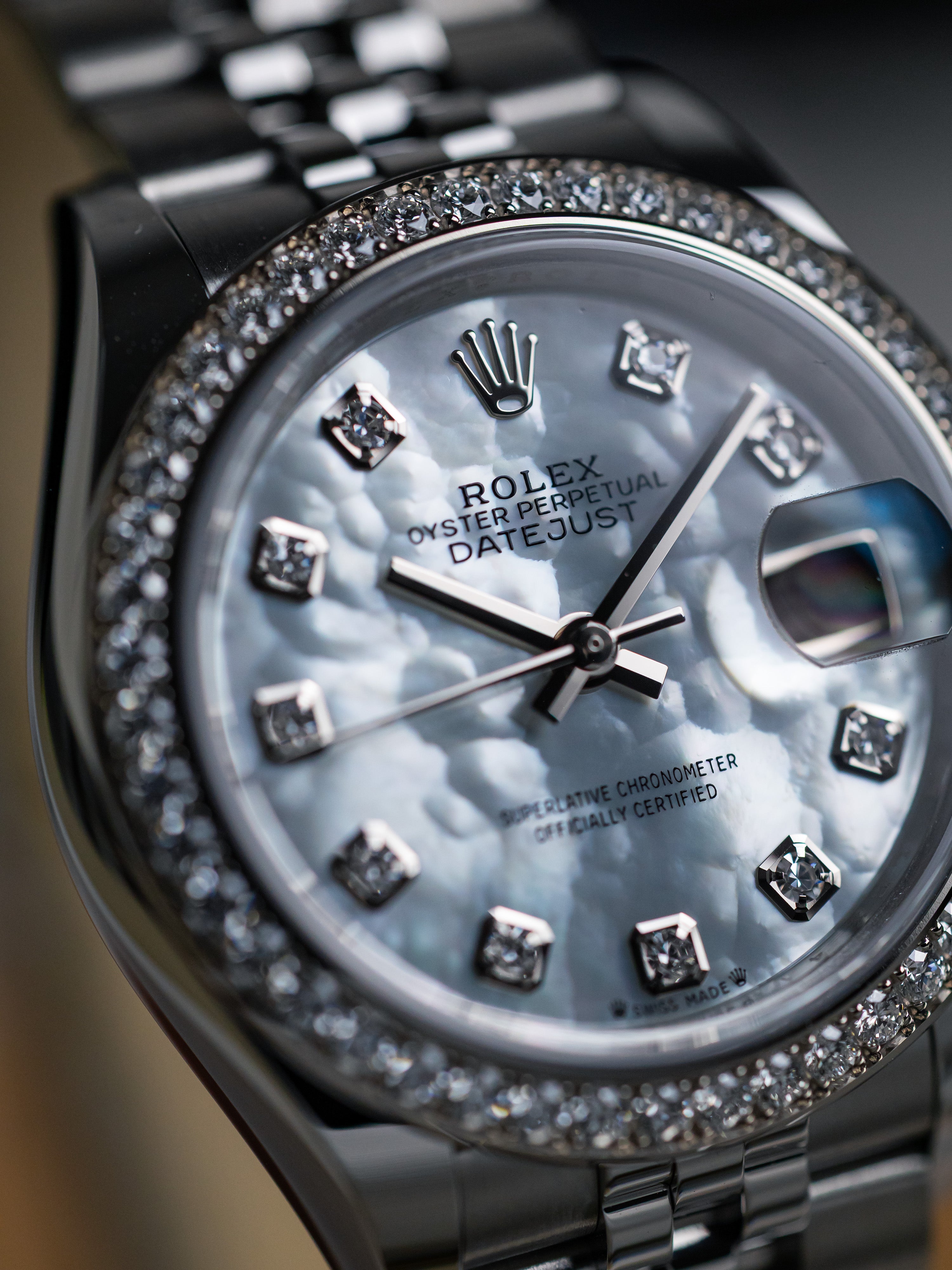 2025 Rolex Lady-Datejust Mother of Pearl Diamond Dial