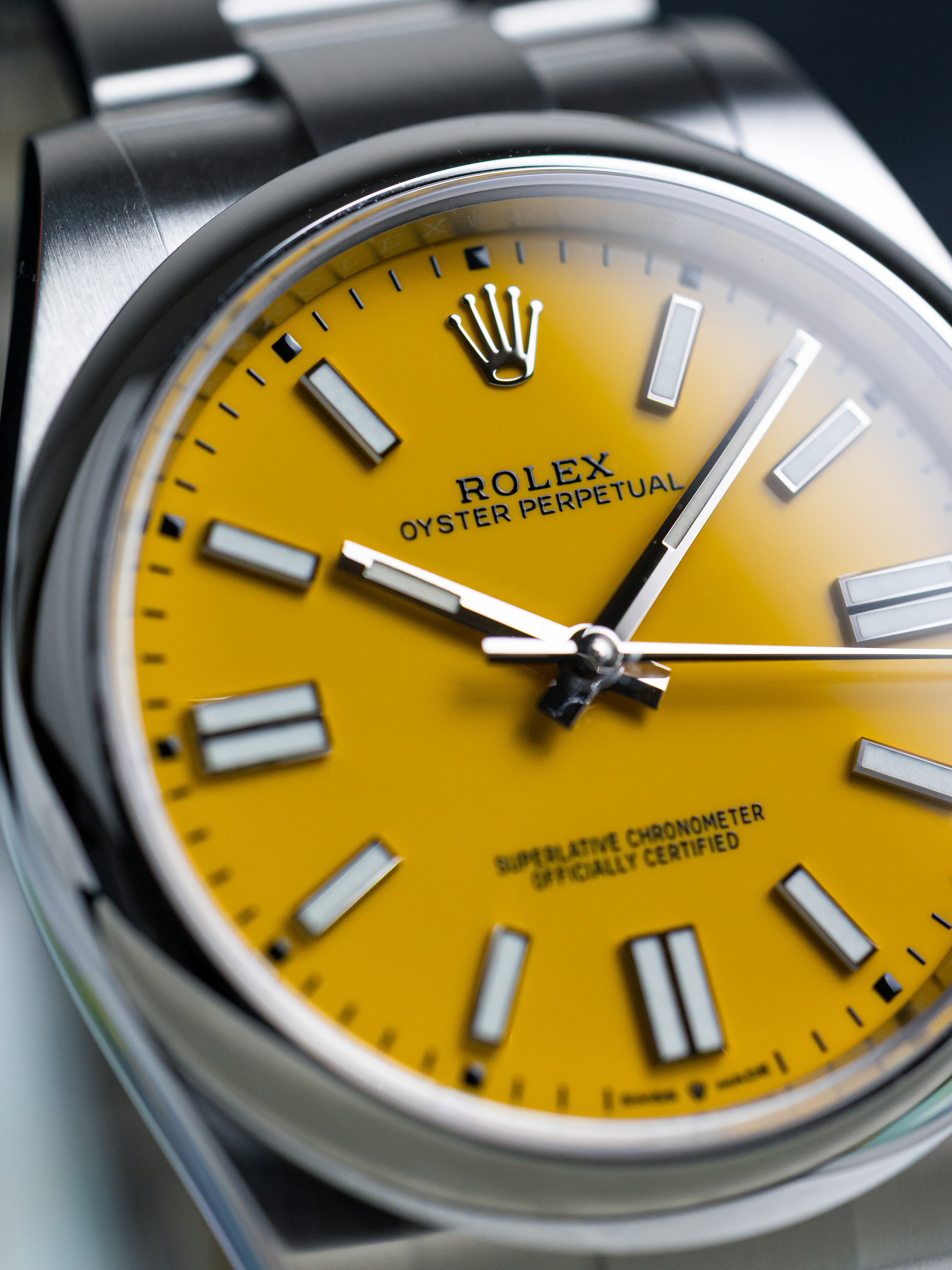 2021 Rolex Oyster Perpetual 41 Yellow (Discontinued)