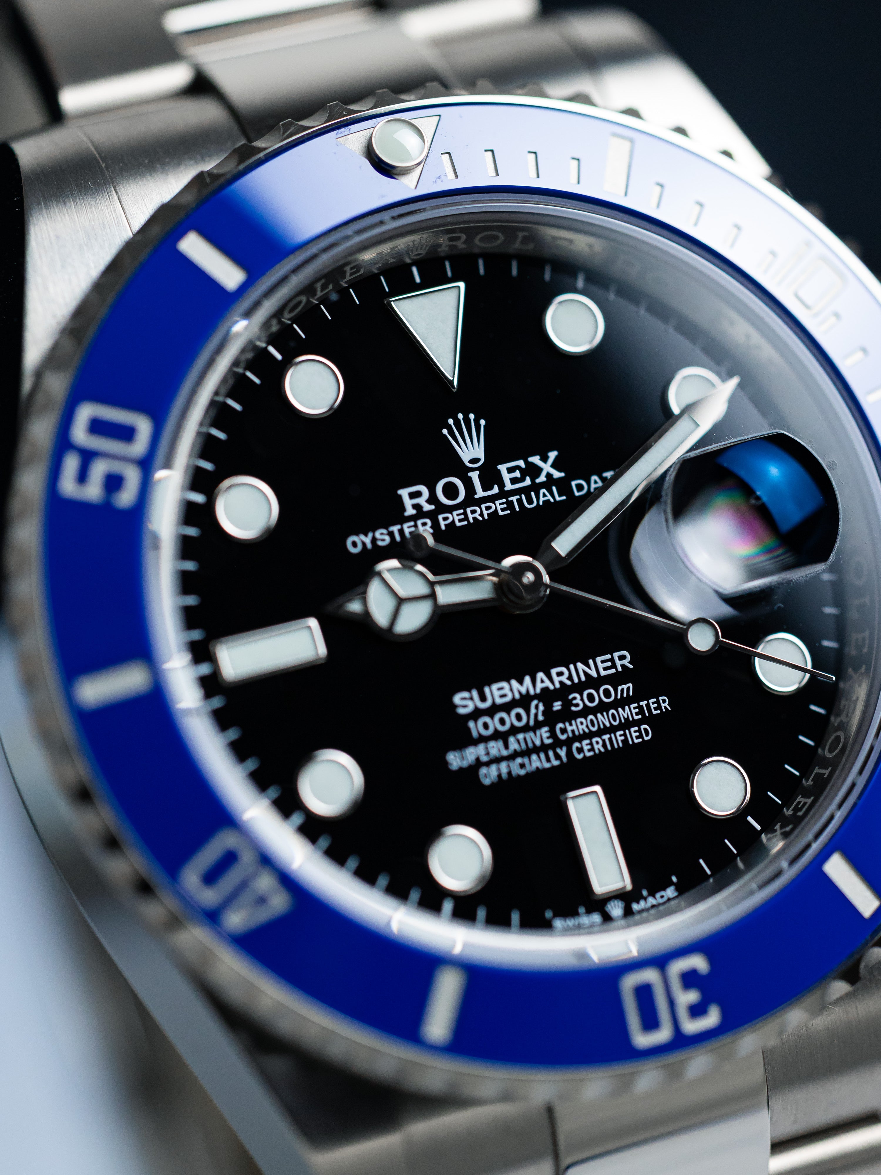 2023 Rolex Submariner White Gold Blue Dial ‘Cookie Monster’