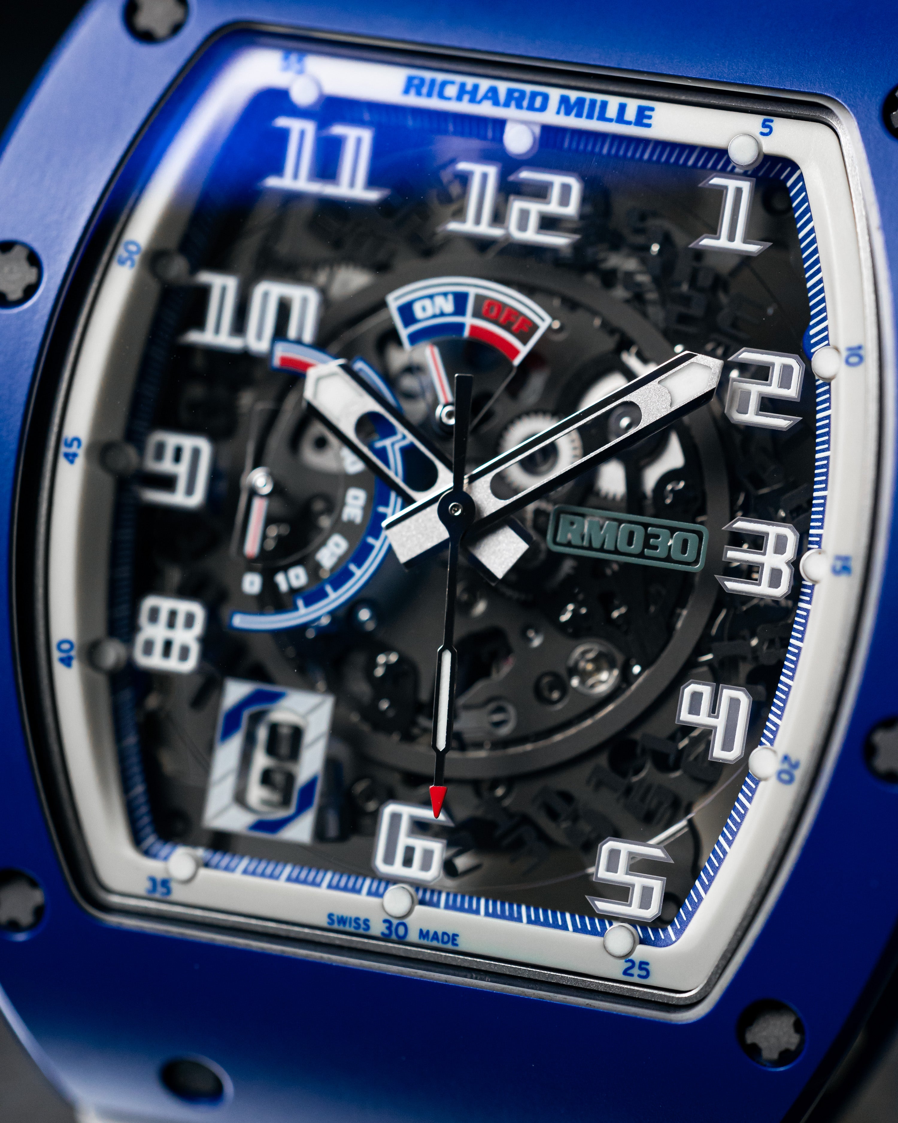 2017 Richard Mille RM030 Blue Ceramic EMEA (Limited Edition)