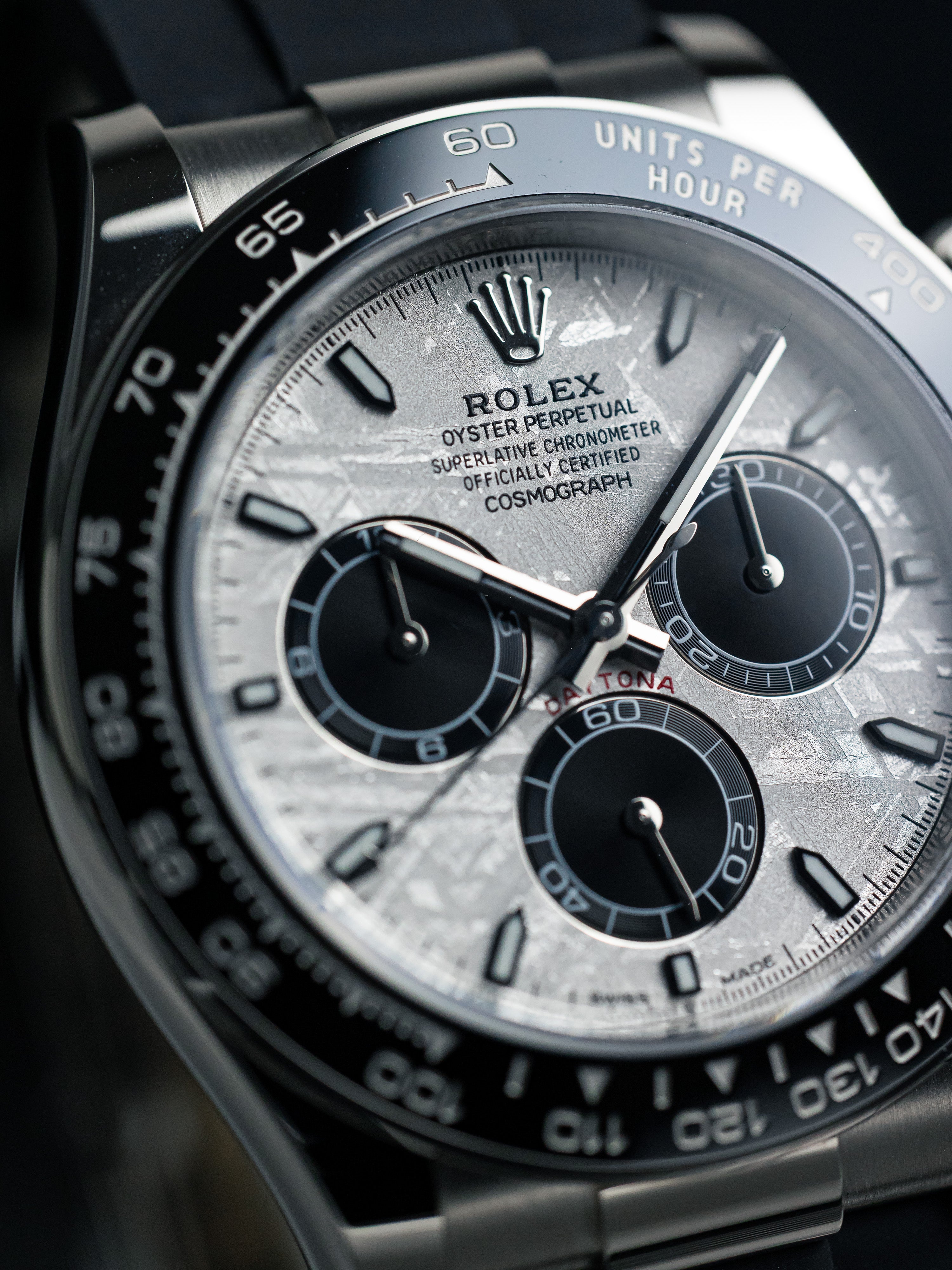 2025 Rolex Daytona White Gold Meteorite Dial