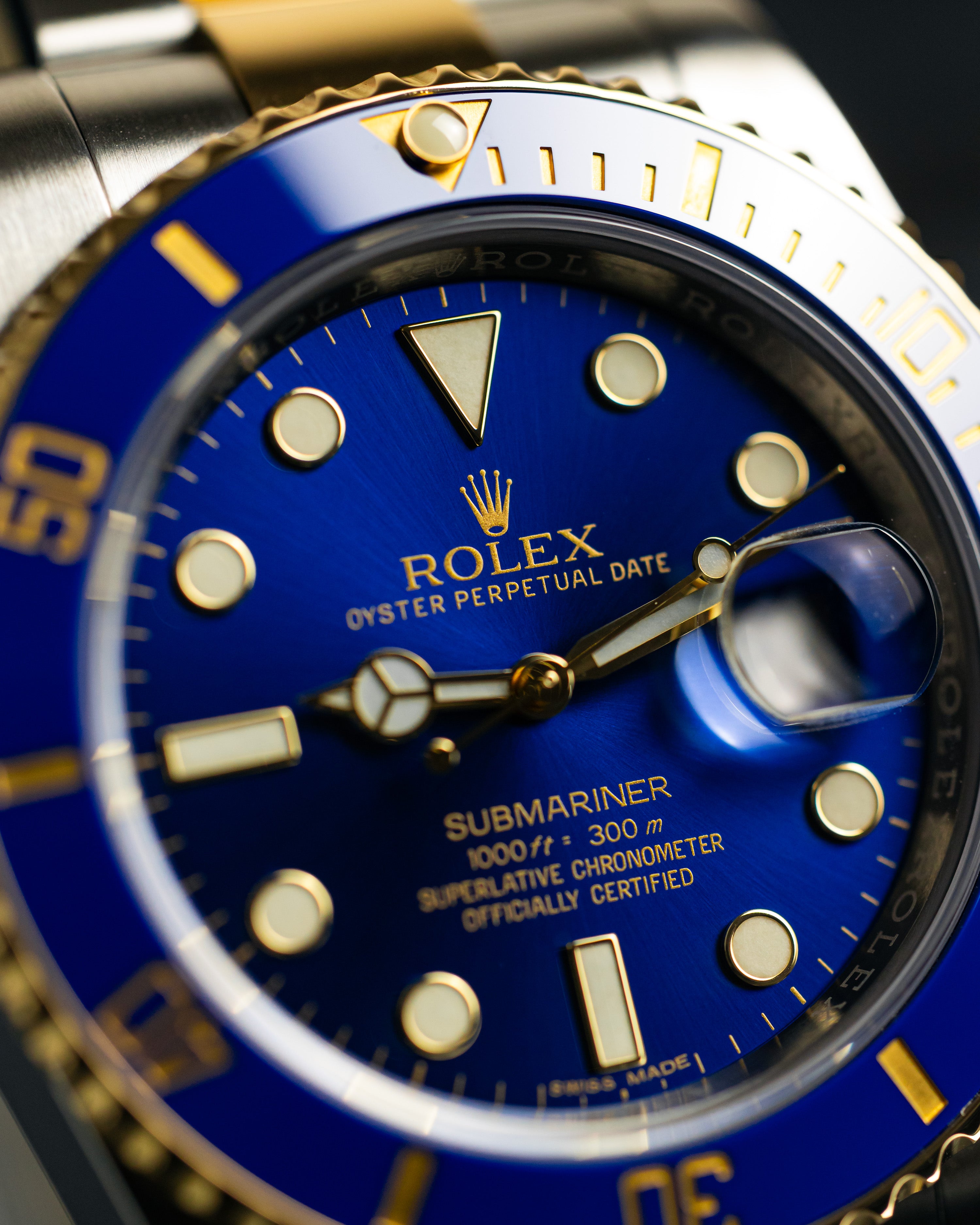 2015 Rolex Submariner Date Two-tone Bluesy