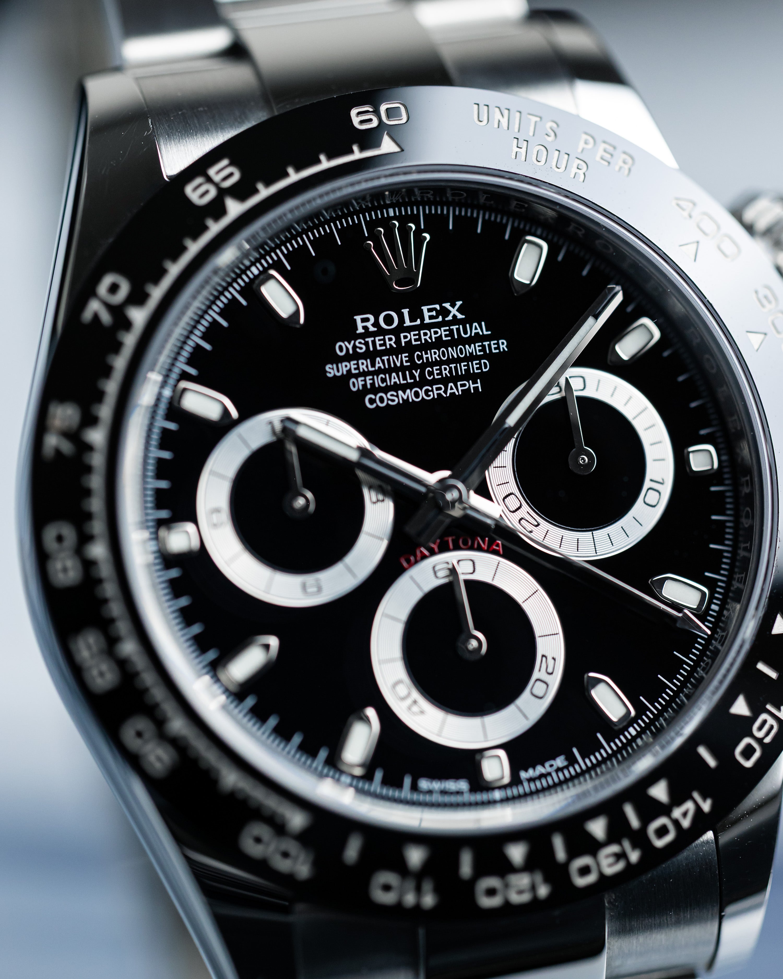 2022 Rolex Daytona Black Dial (Discontinued)