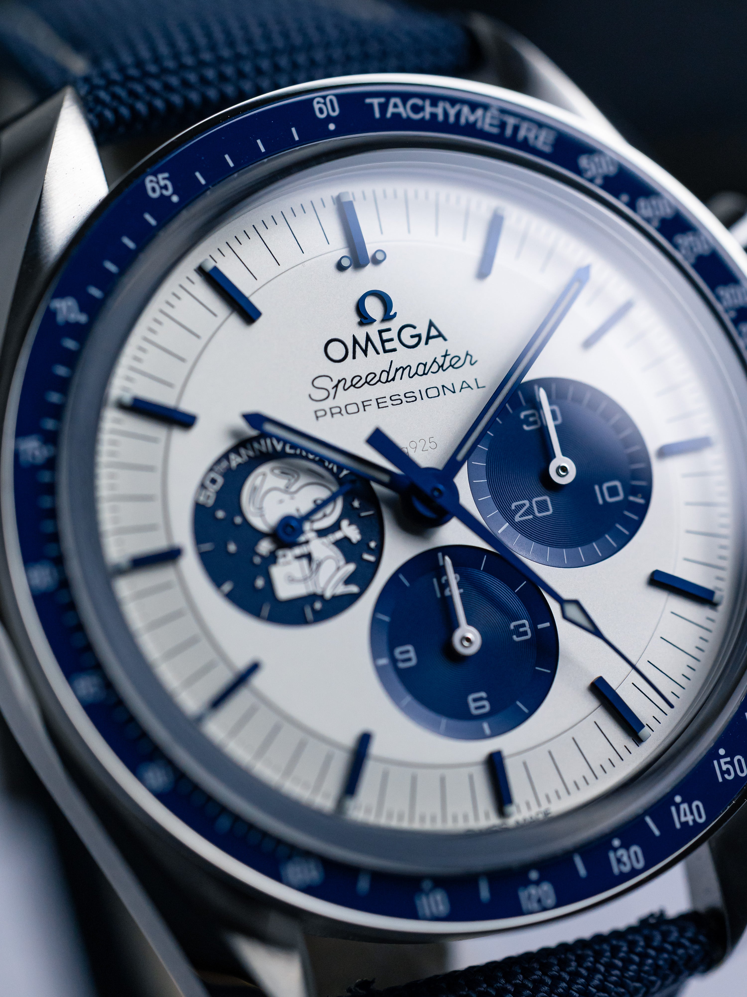 2025 Omega Speedmaster Silver Snoopy Award’50th Anniversary’