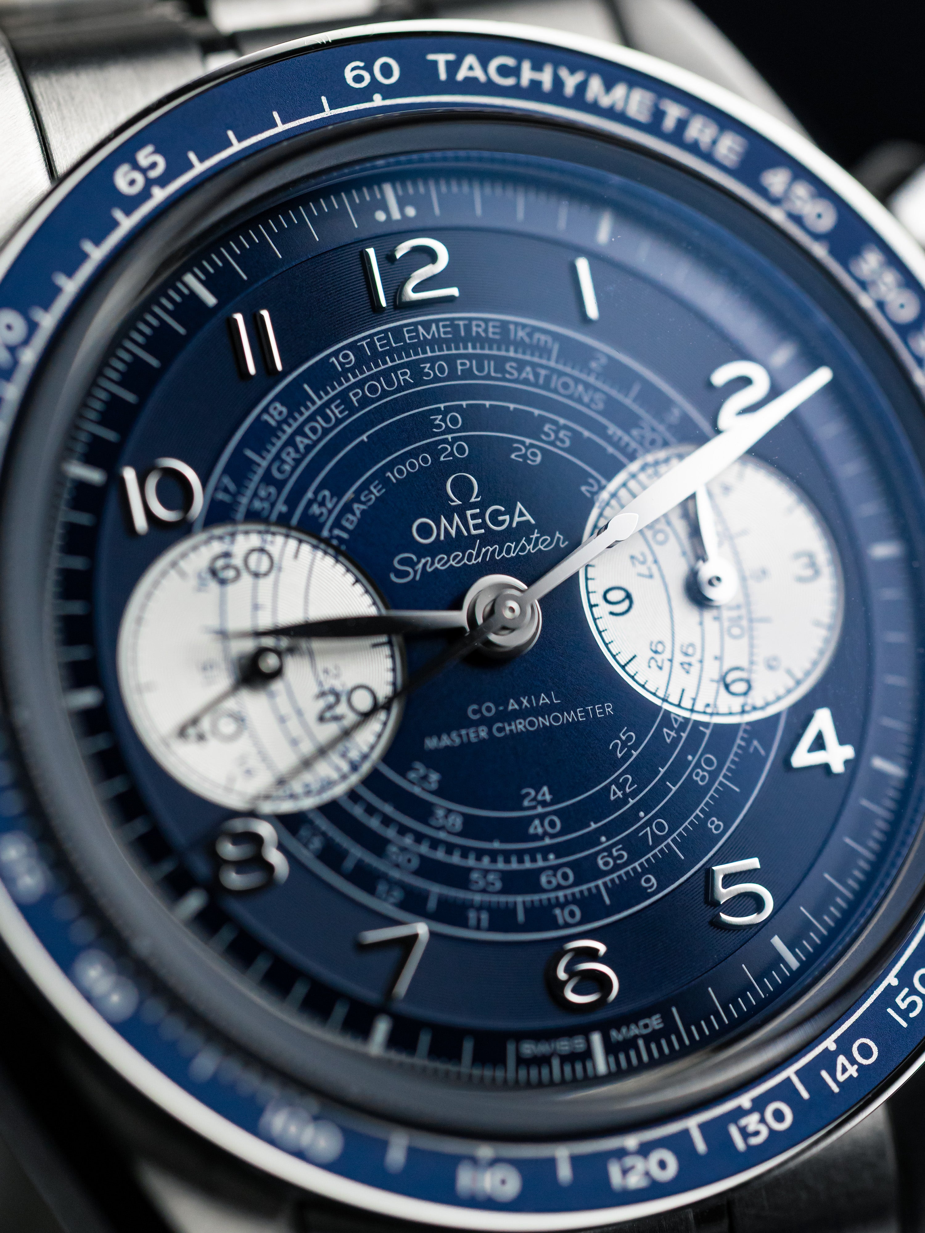 2022 Omega Speedmaster Chronoscope Blue