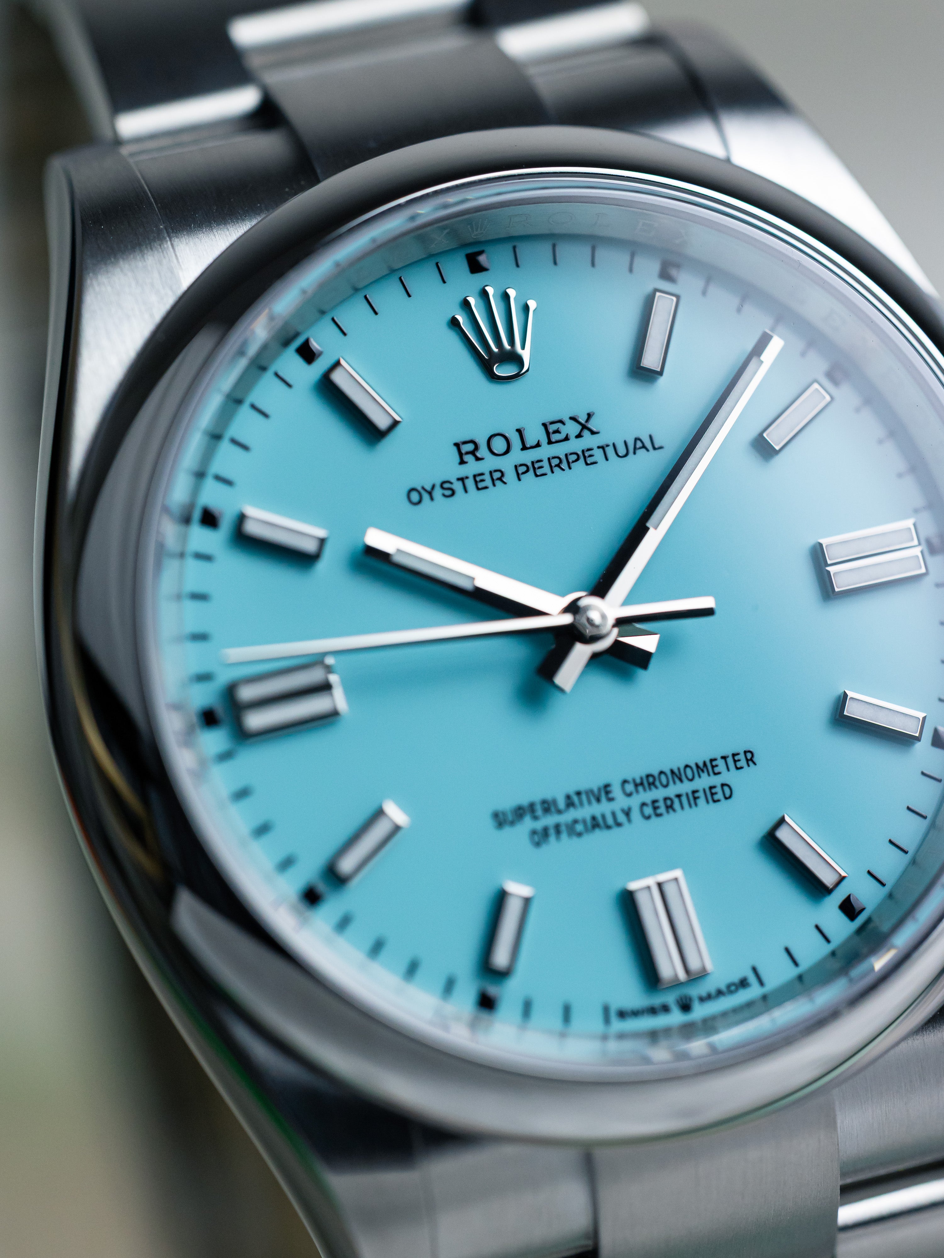 2023 Rolex Oyster Perpetual 36 Tiffany Blue