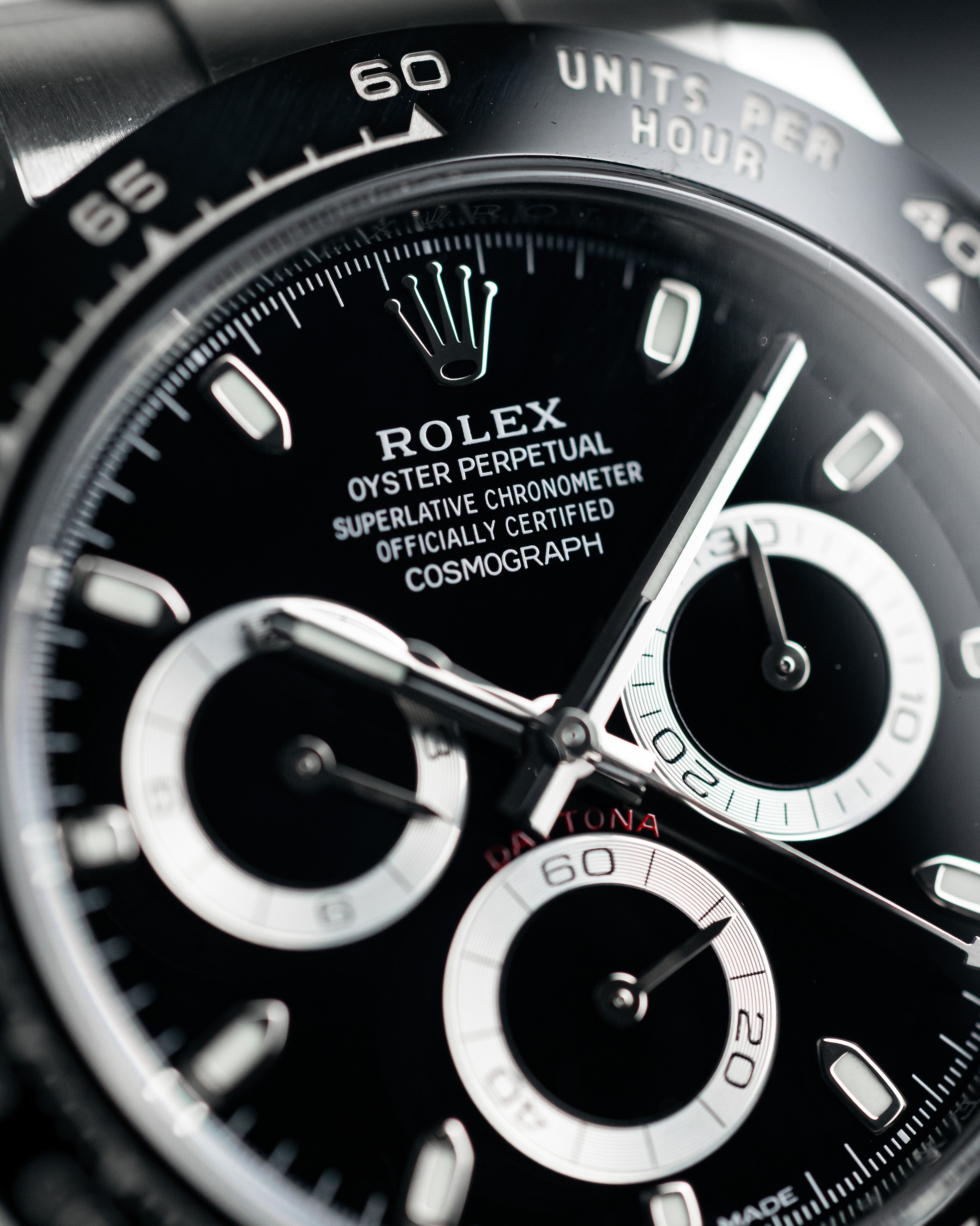 2022 Rolex Daytona Black Dial (Discontinued)