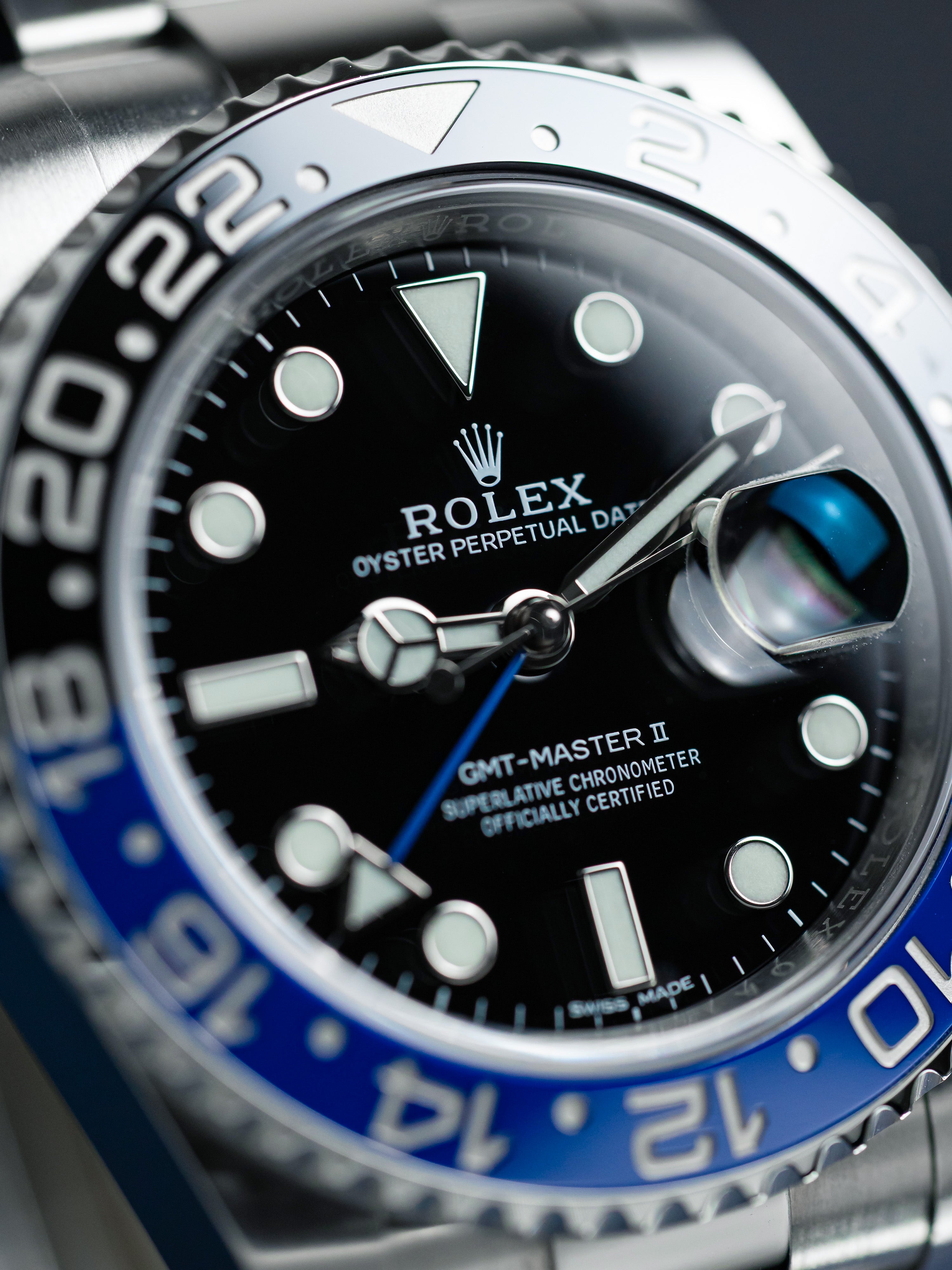 2016 Rolex GMT2 Batman