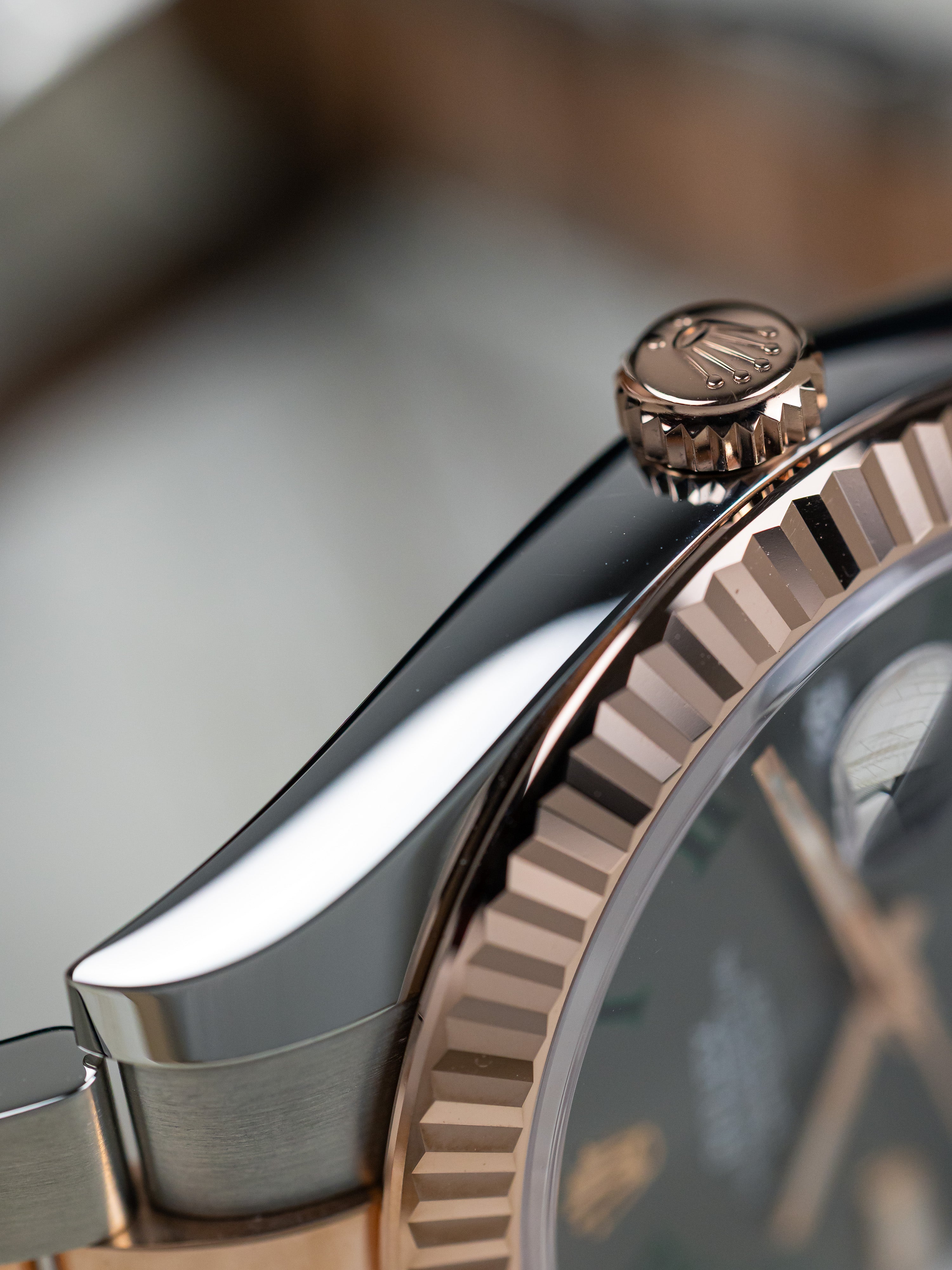 2025 Rolex Datejust 41 Wimbledon Rose Gold and Steel