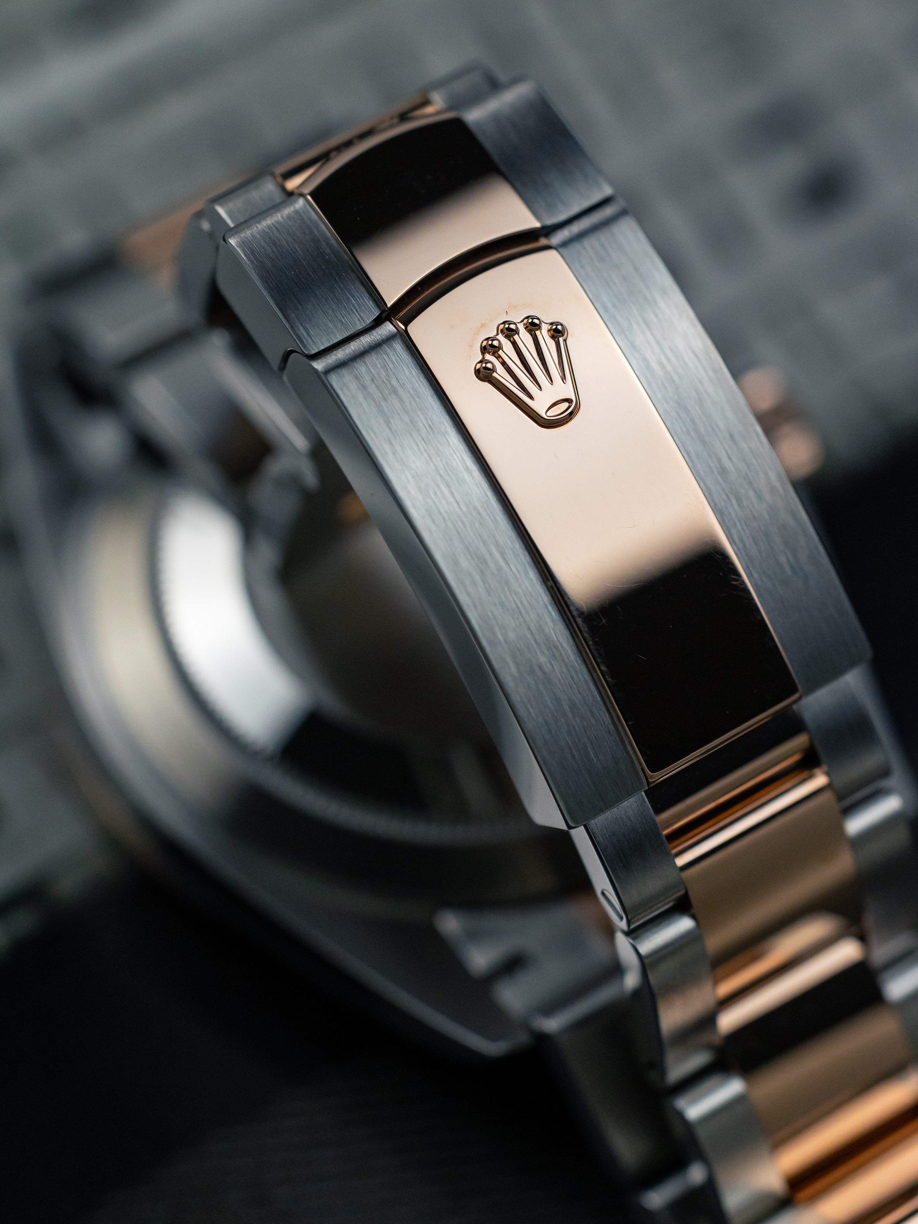 2025 Rolex Datejust 41 Wimbledon Rose Gold and Steel