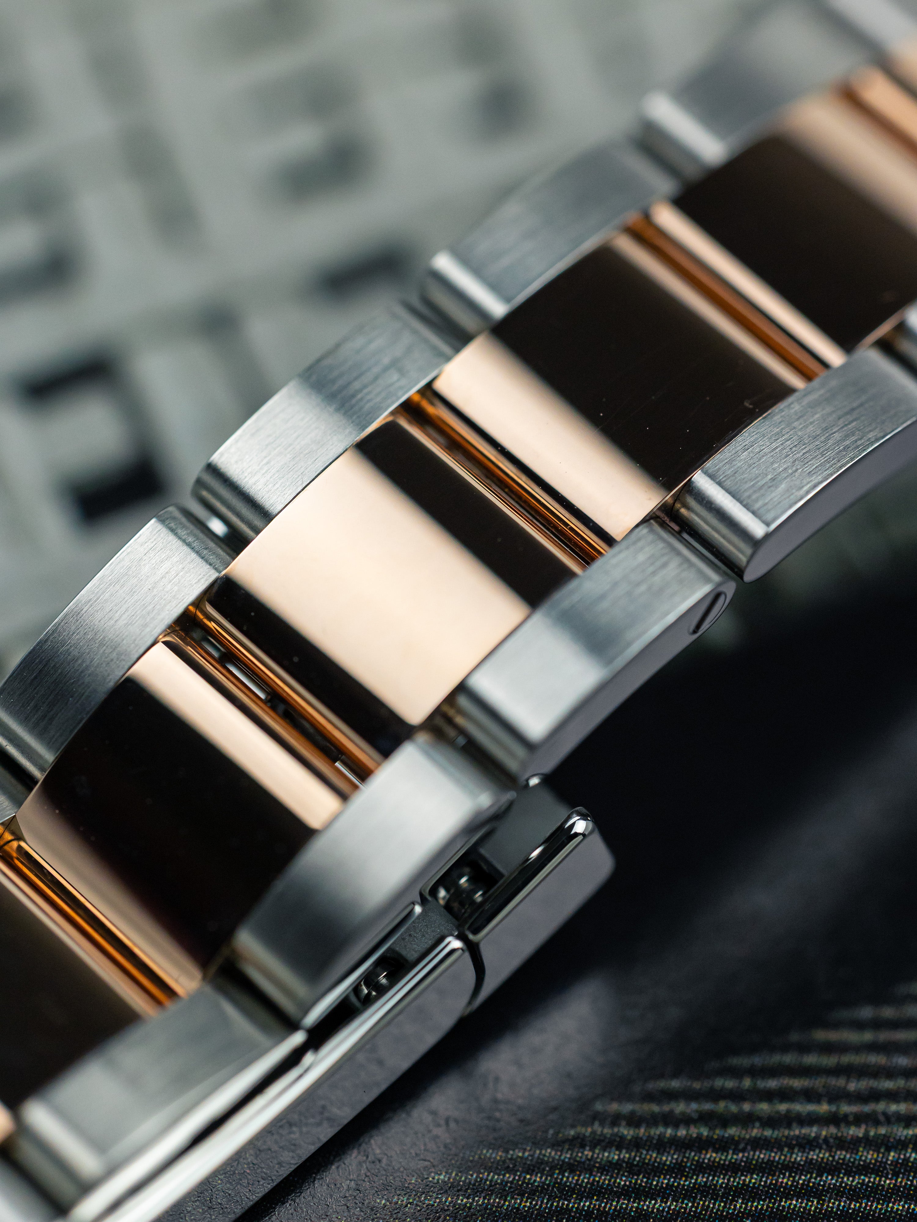 2025 Rolex Datejust 41 Wimbledon Rose Gold and Steel