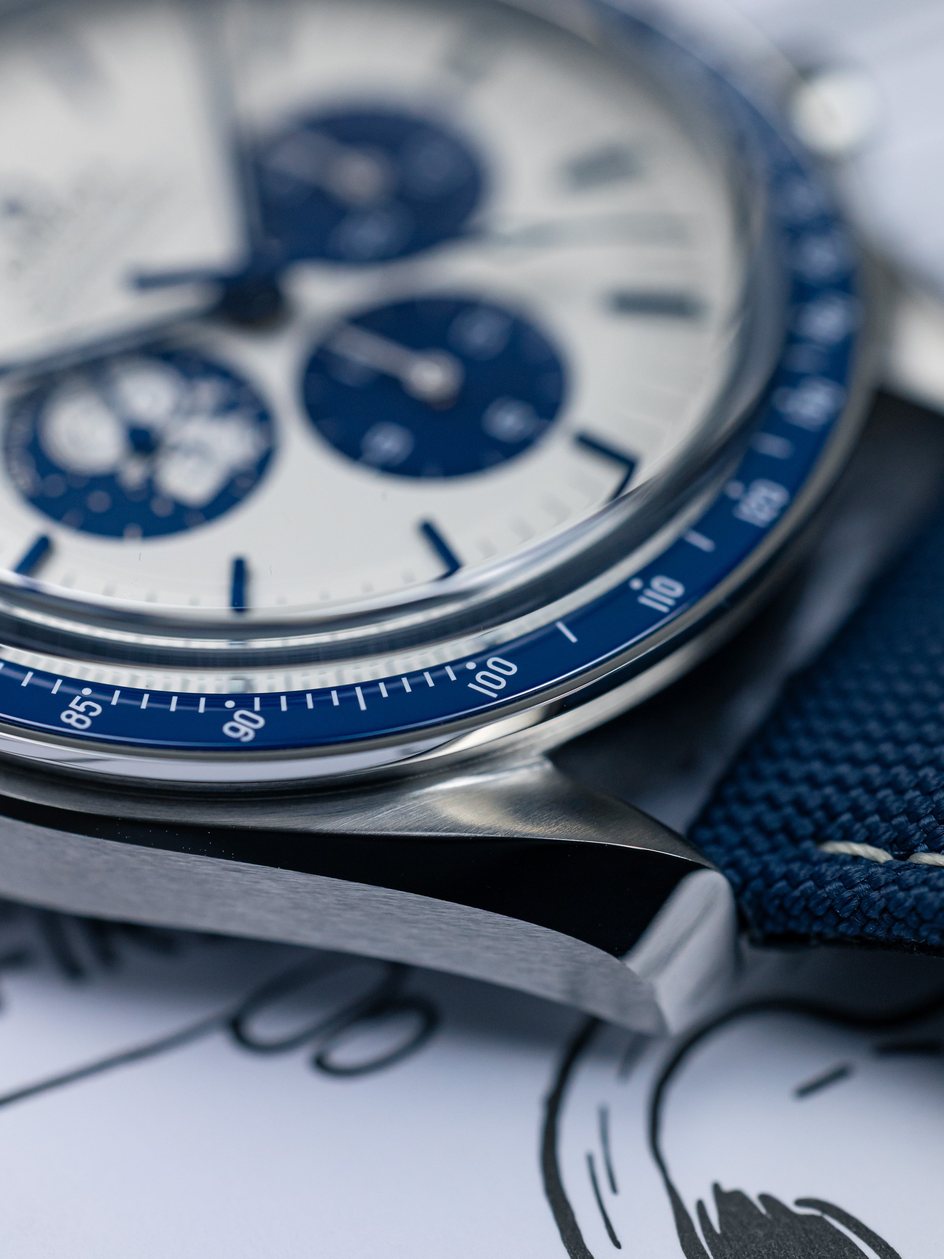 2025 Omega Speedmaster Silver Snoopy Award’50th Anniversary’