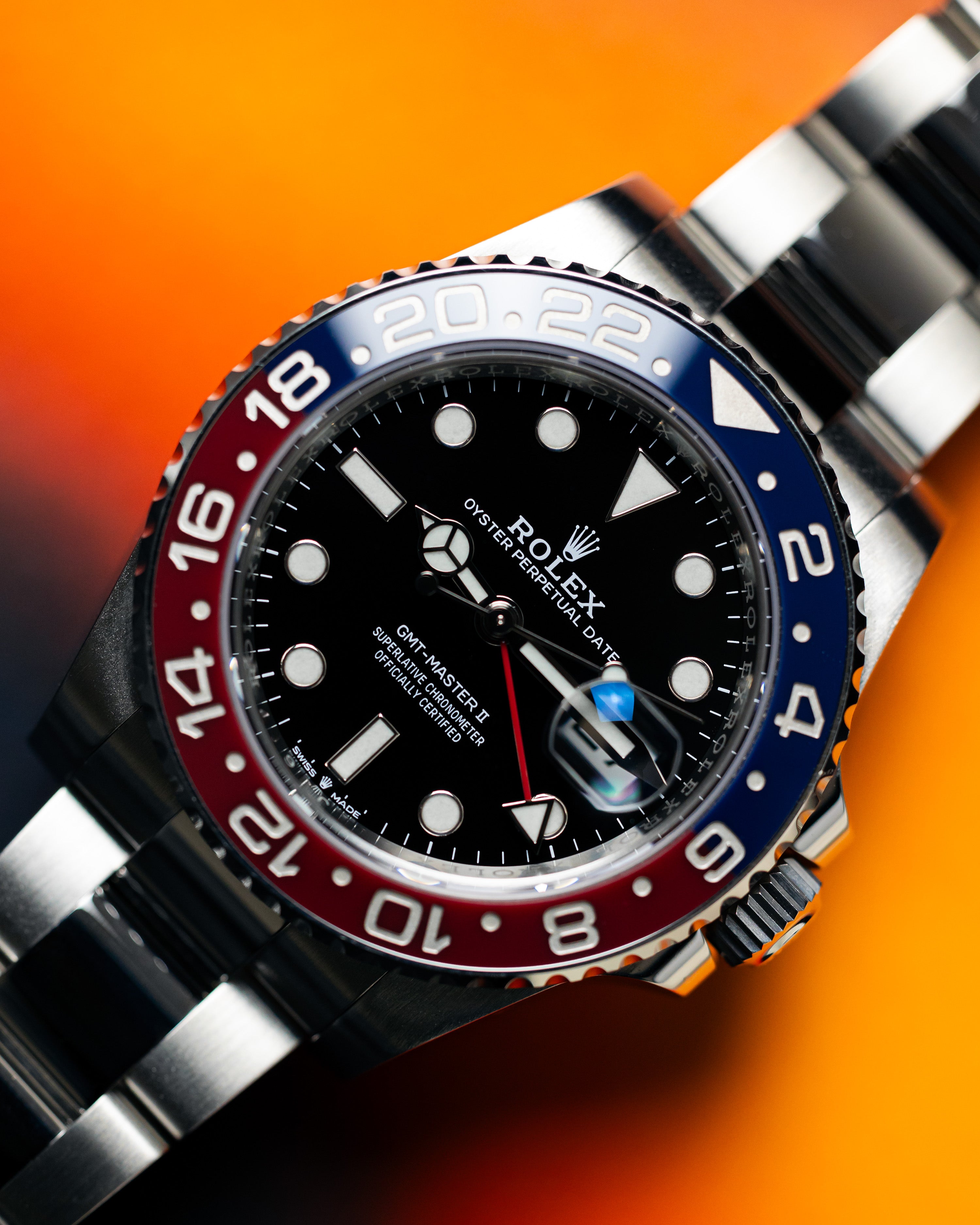 2021 Rolex GMT2 Pepsi Oyster