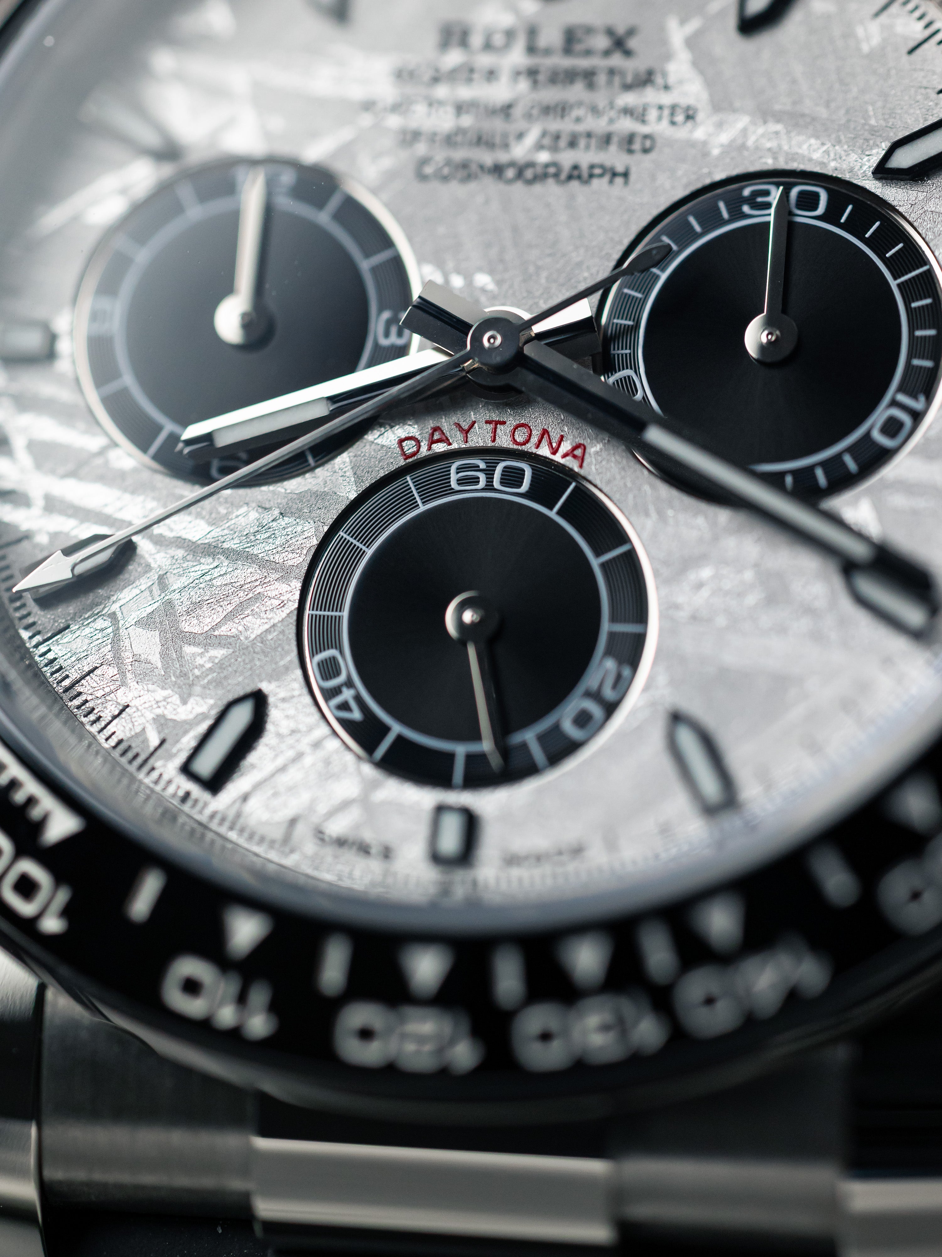 2025 Rolex Daytona White Gold Meteorite Dial
