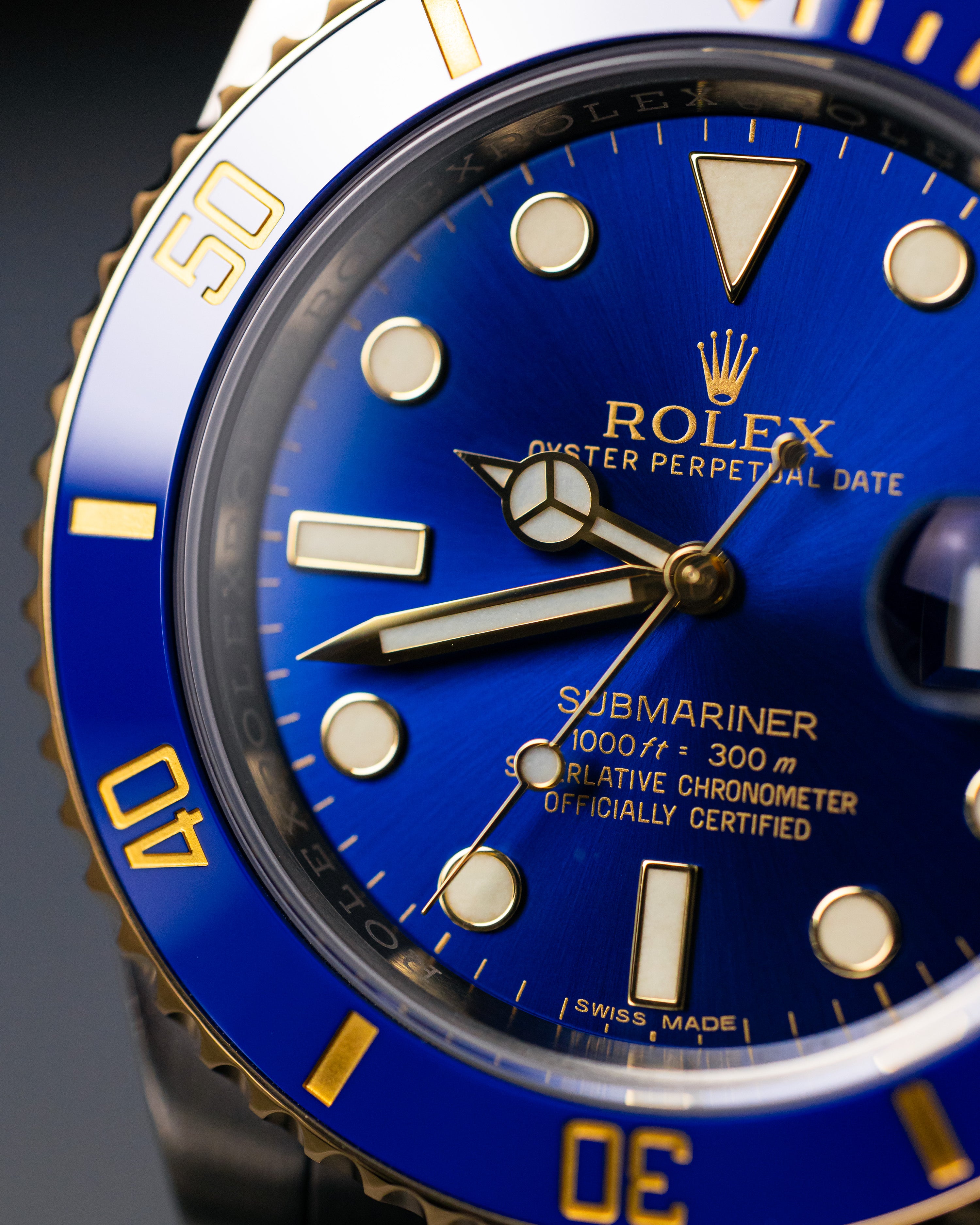 2015 Rolex Submariner Date Two-tone Bluesy