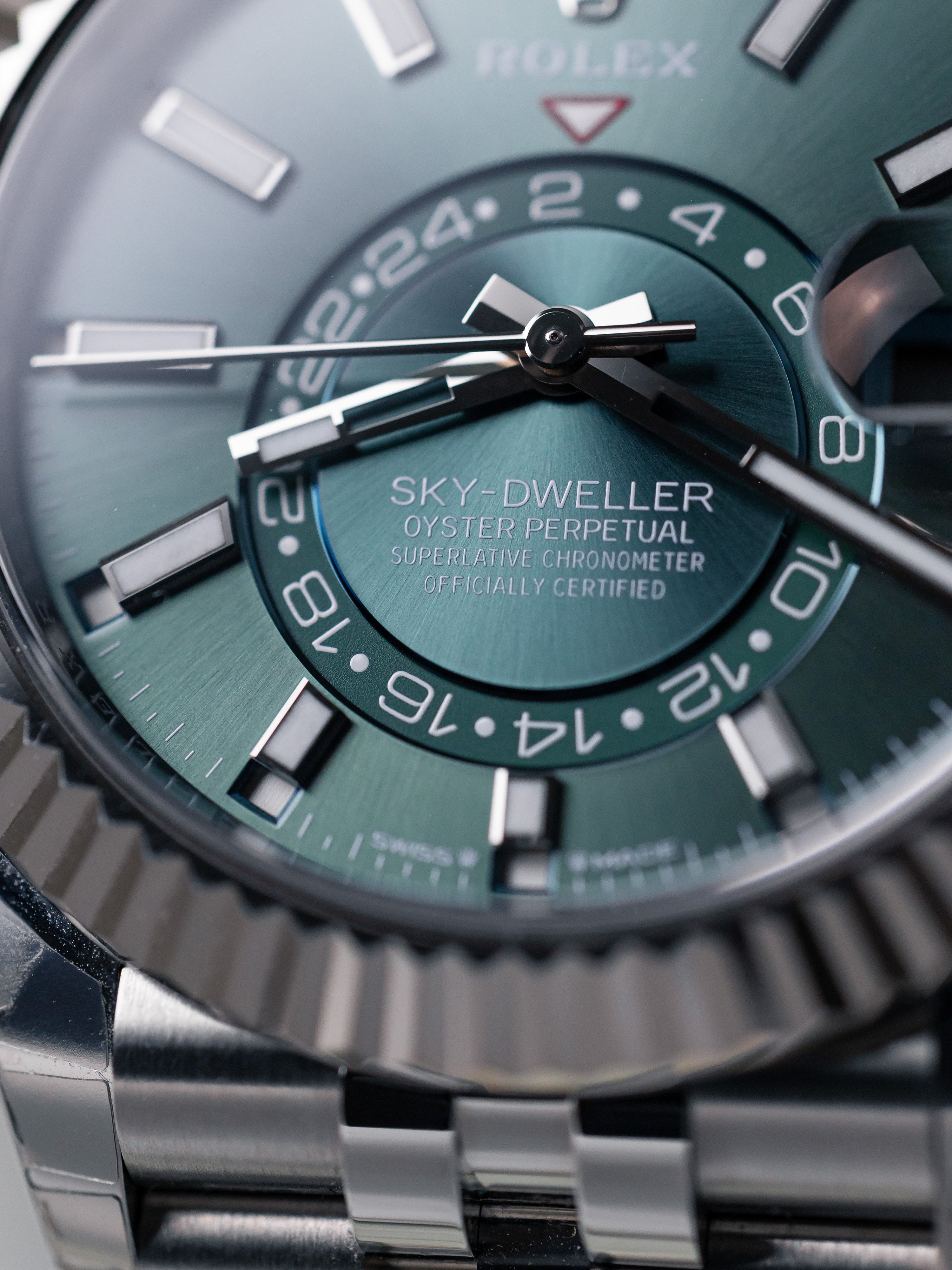 2025 Rolex Sky-Dweller Green Dial