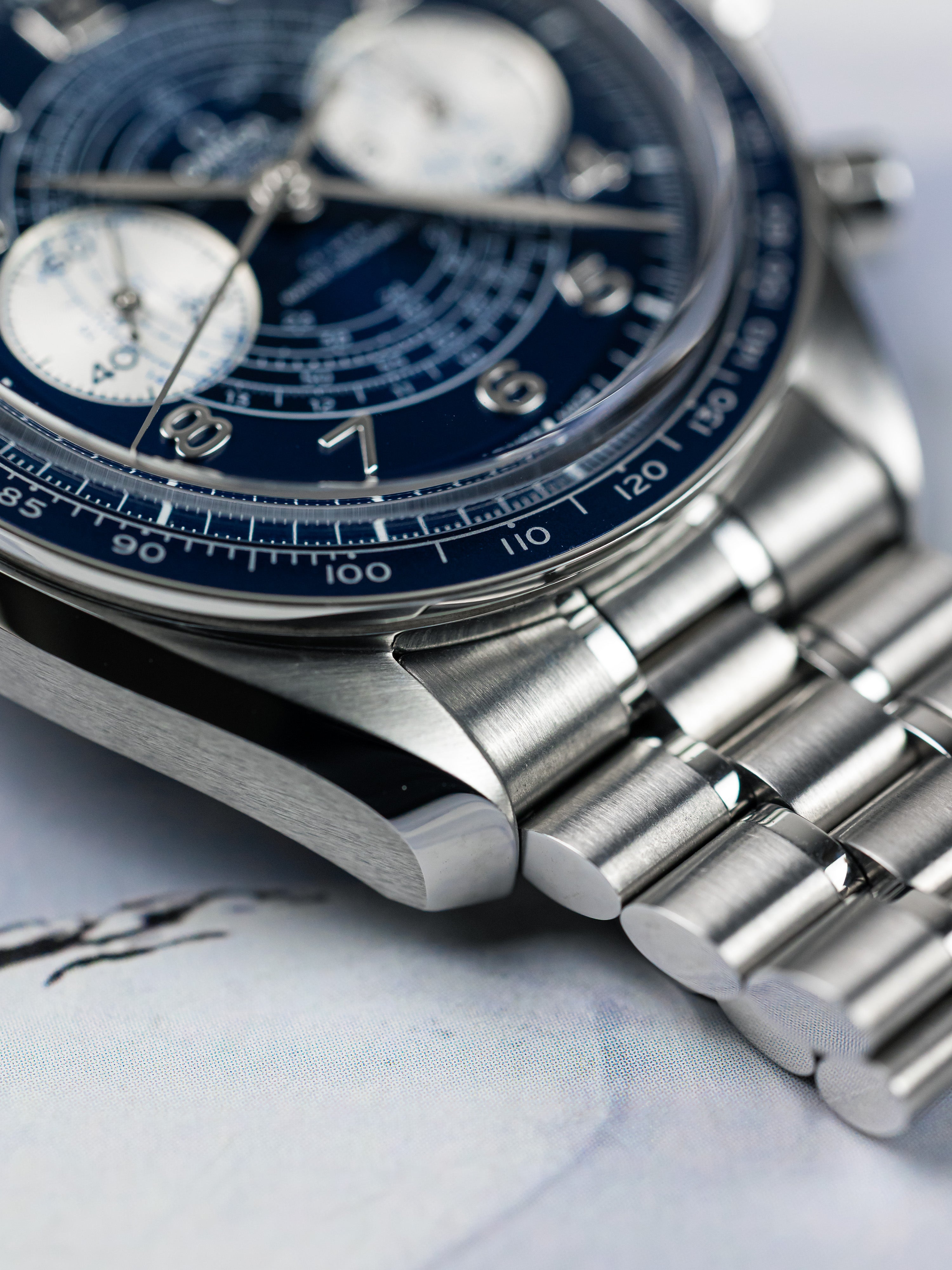 2022 Omega Speedmaster Chronoscope Blue