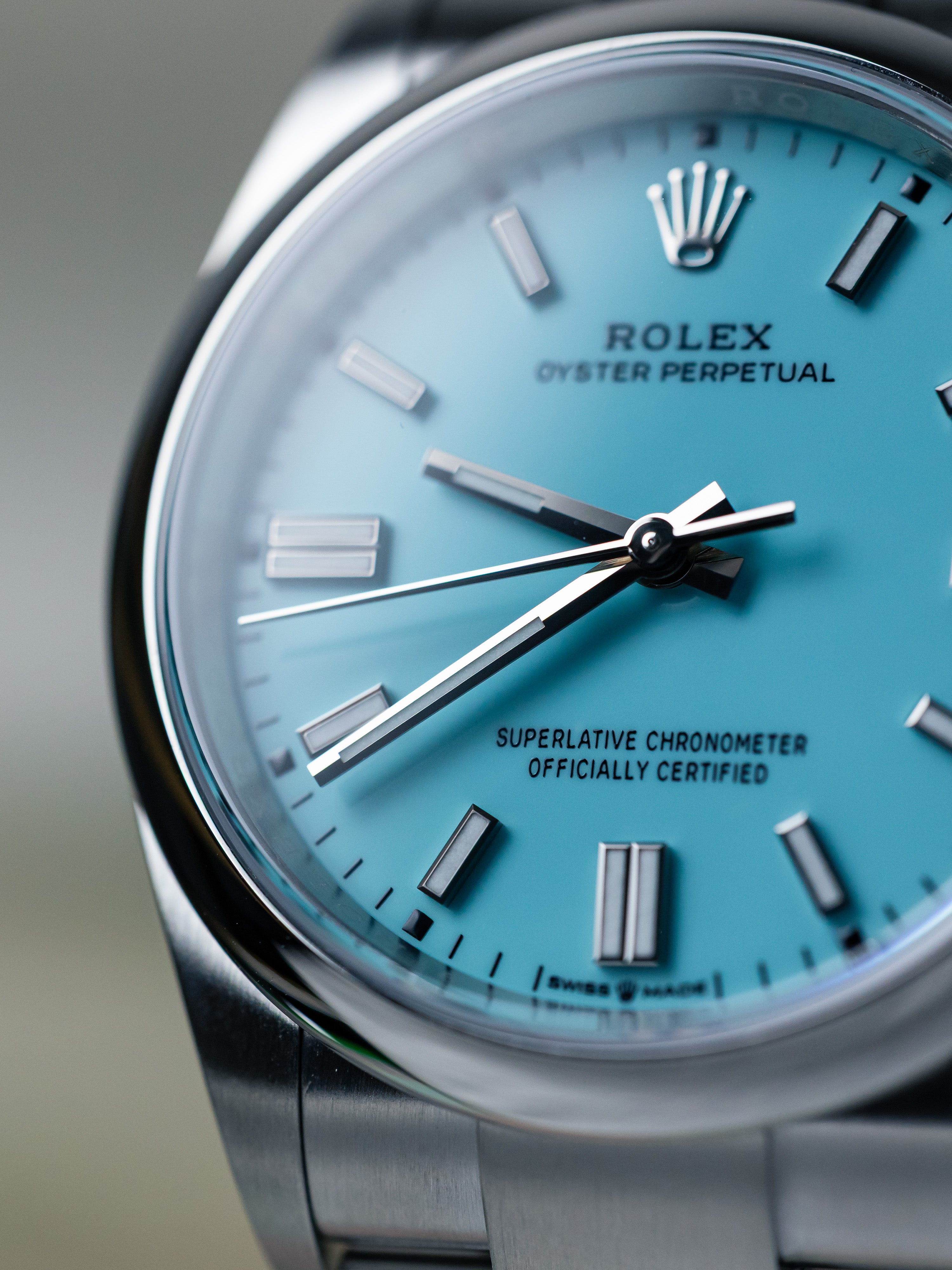 2023 Rolex Oyster Perpetual 36 Tiffany Blue