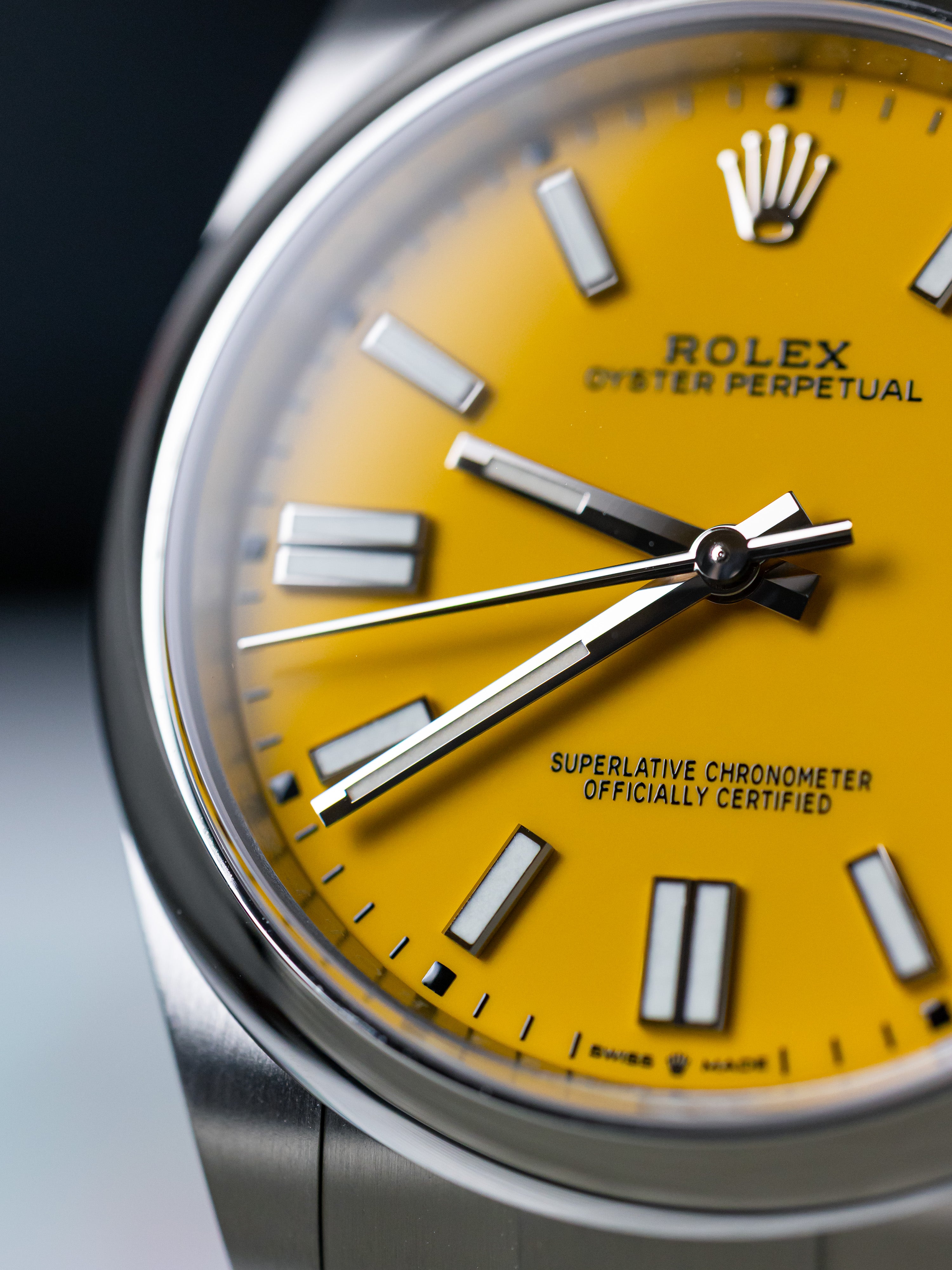 2021 Rolex Oyster Perpetual 41 Yellow (Discontinued)