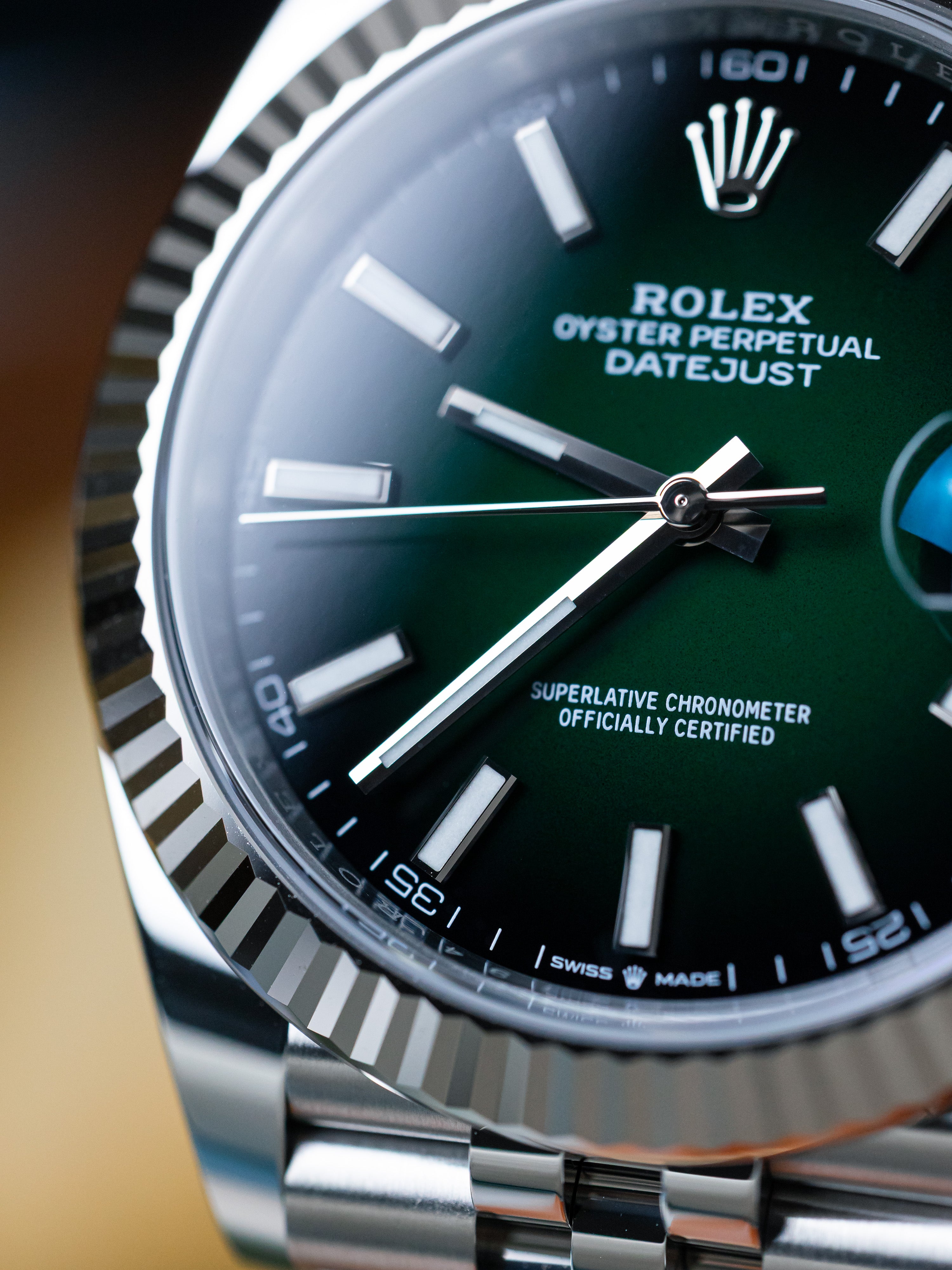 2026 Rolex Datejust 41 Green Ombré