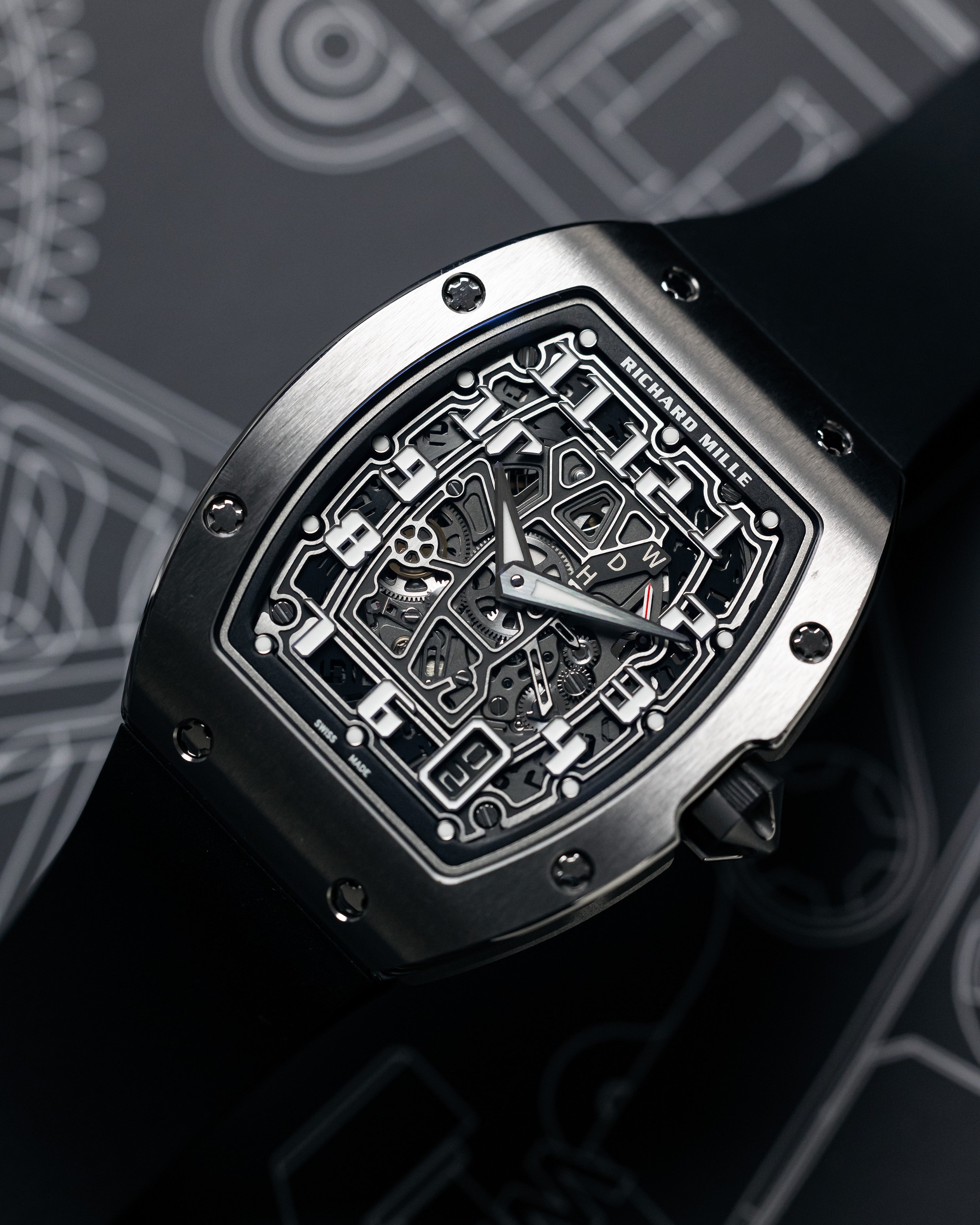 2022 Richard Mille Automatic Winding Extra Flat Titanium RM67-01