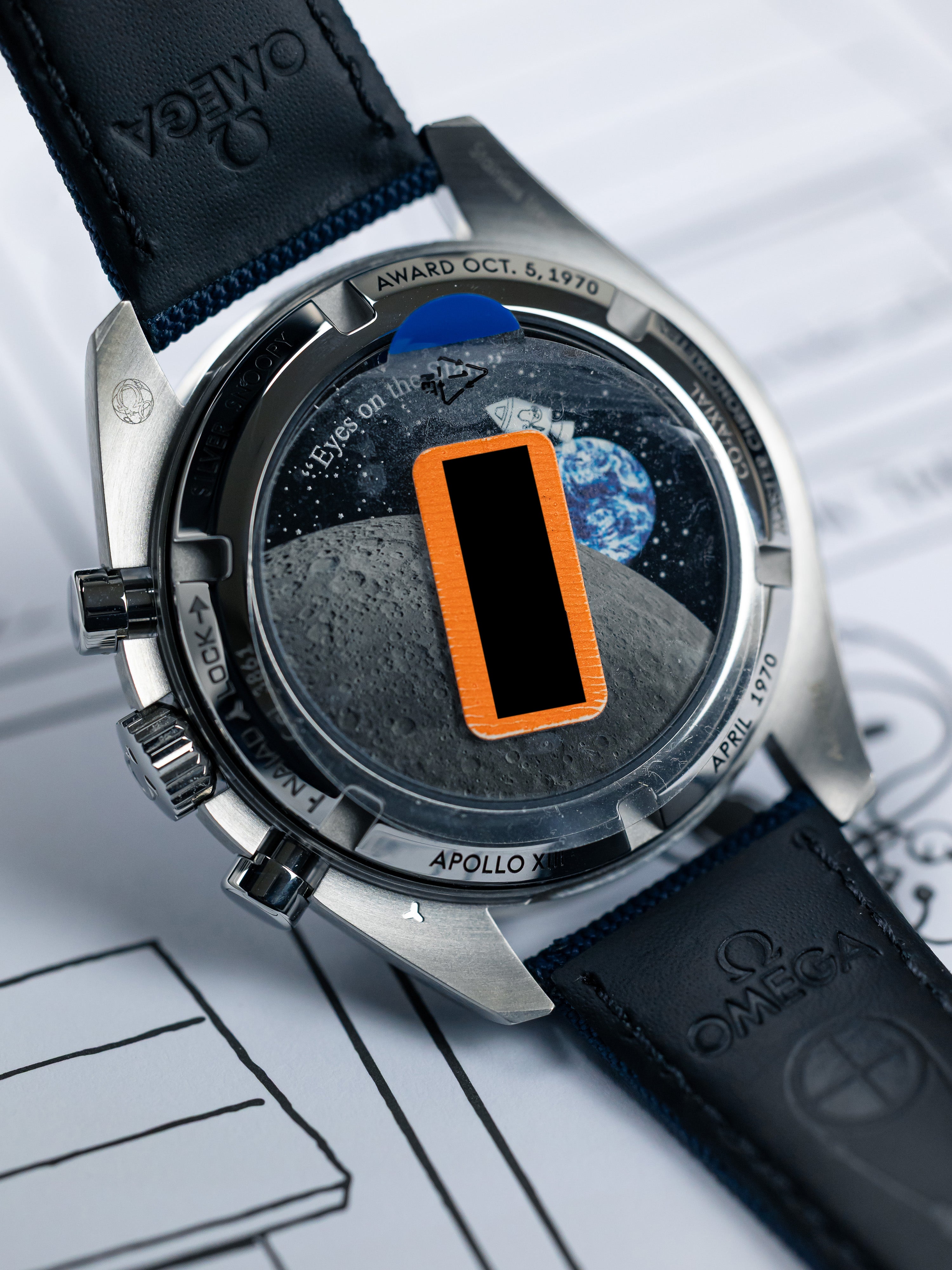 2025 Omega Speedmaster Silver Snoopy Award’50th Anniversary’