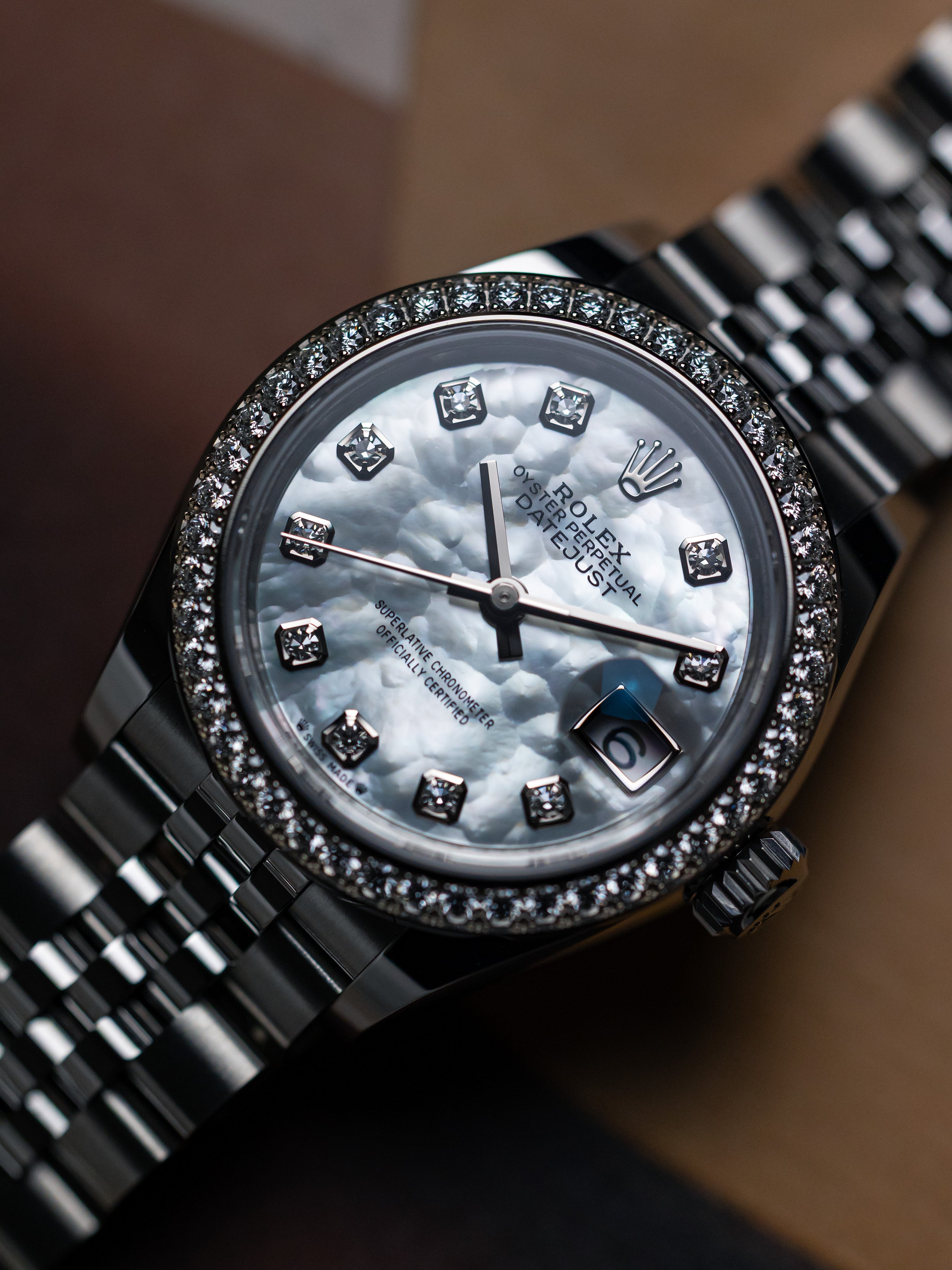2025 Rolex Lady-Datejust Mother of Pearl Diamond Dial
