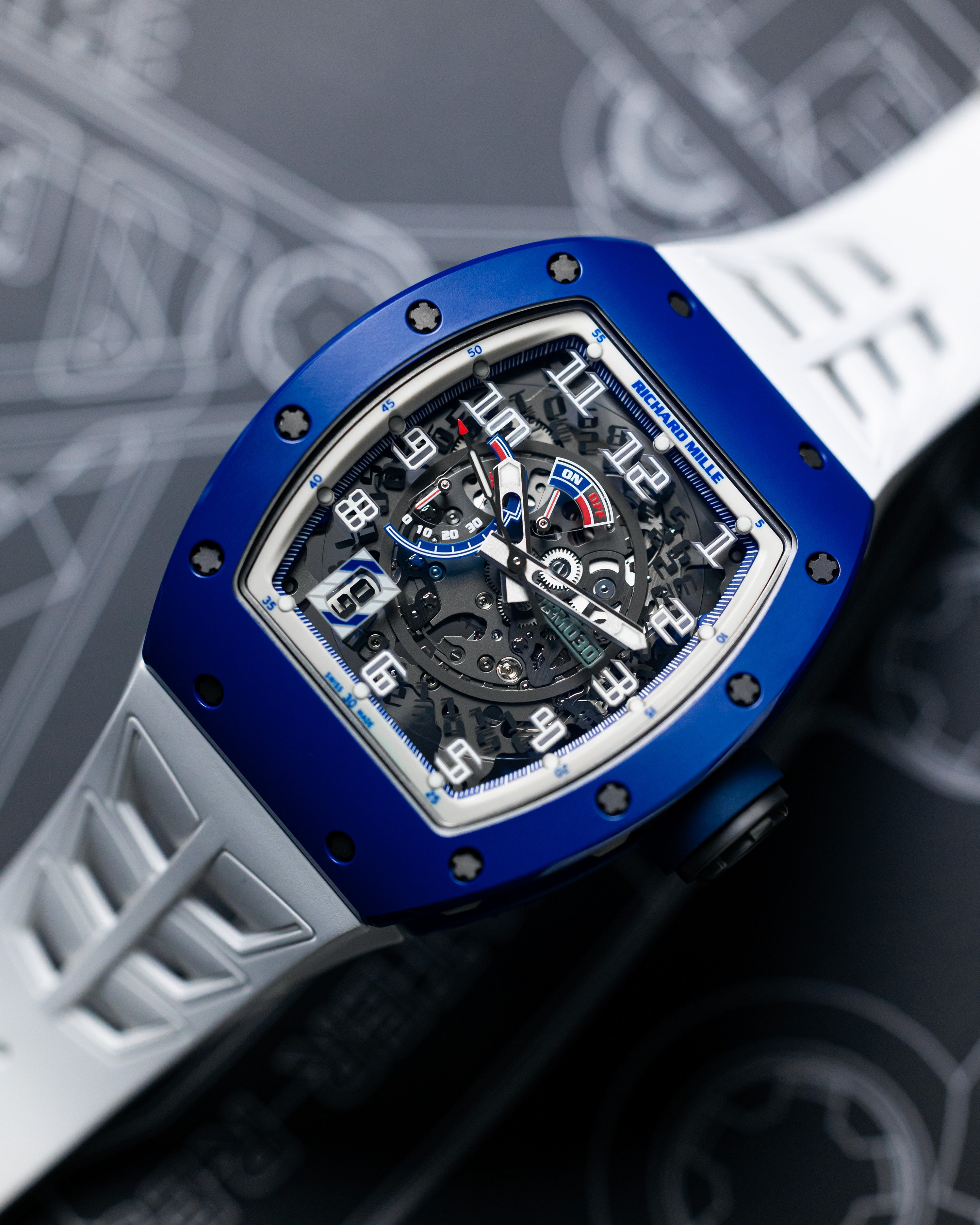 2017 Richard Mille RM030 Blue Ceramic EMEA (Limited Edition)