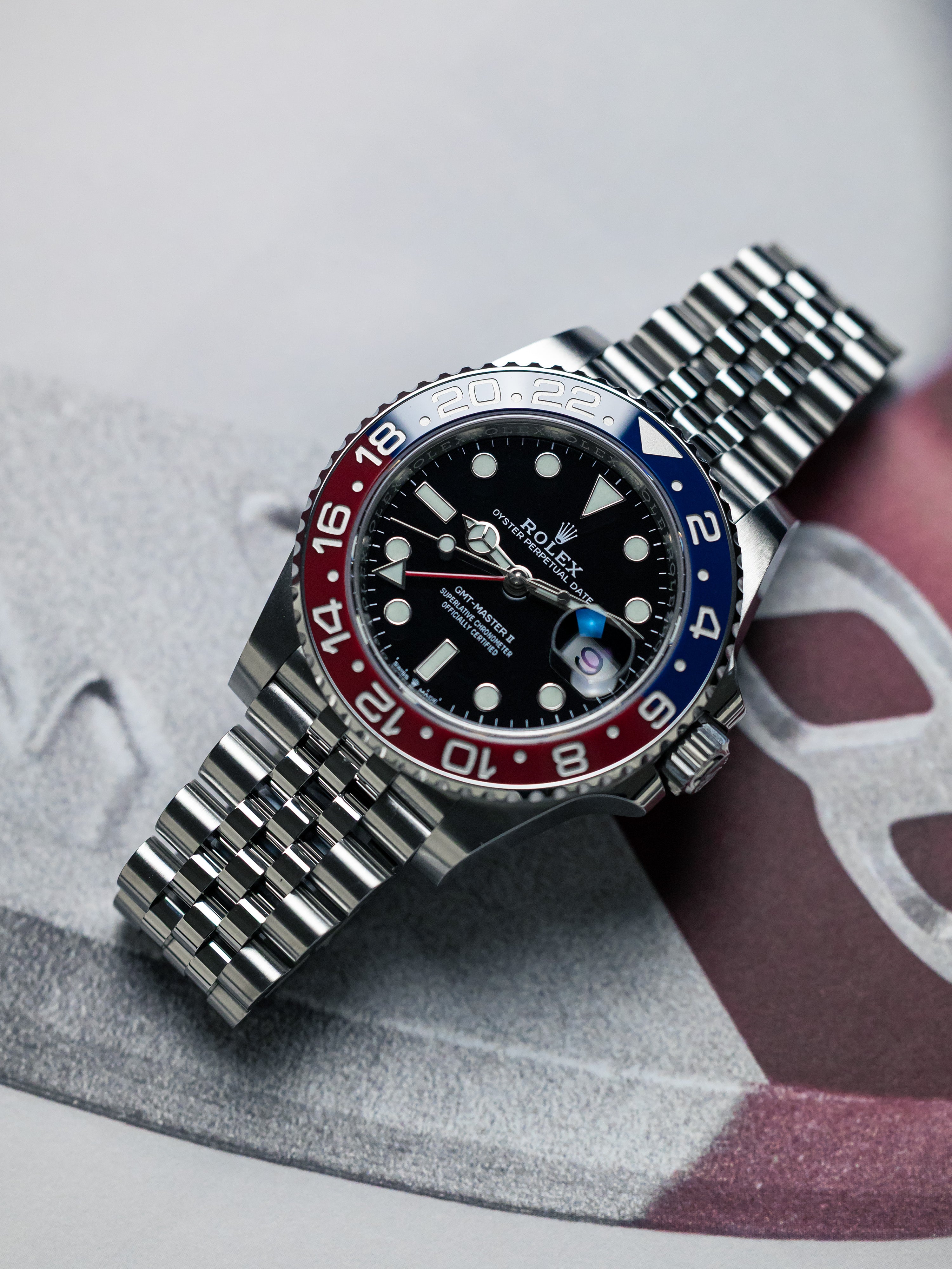 2022 Rolex GMT2 Pepsi Jubilee (Discontinued)