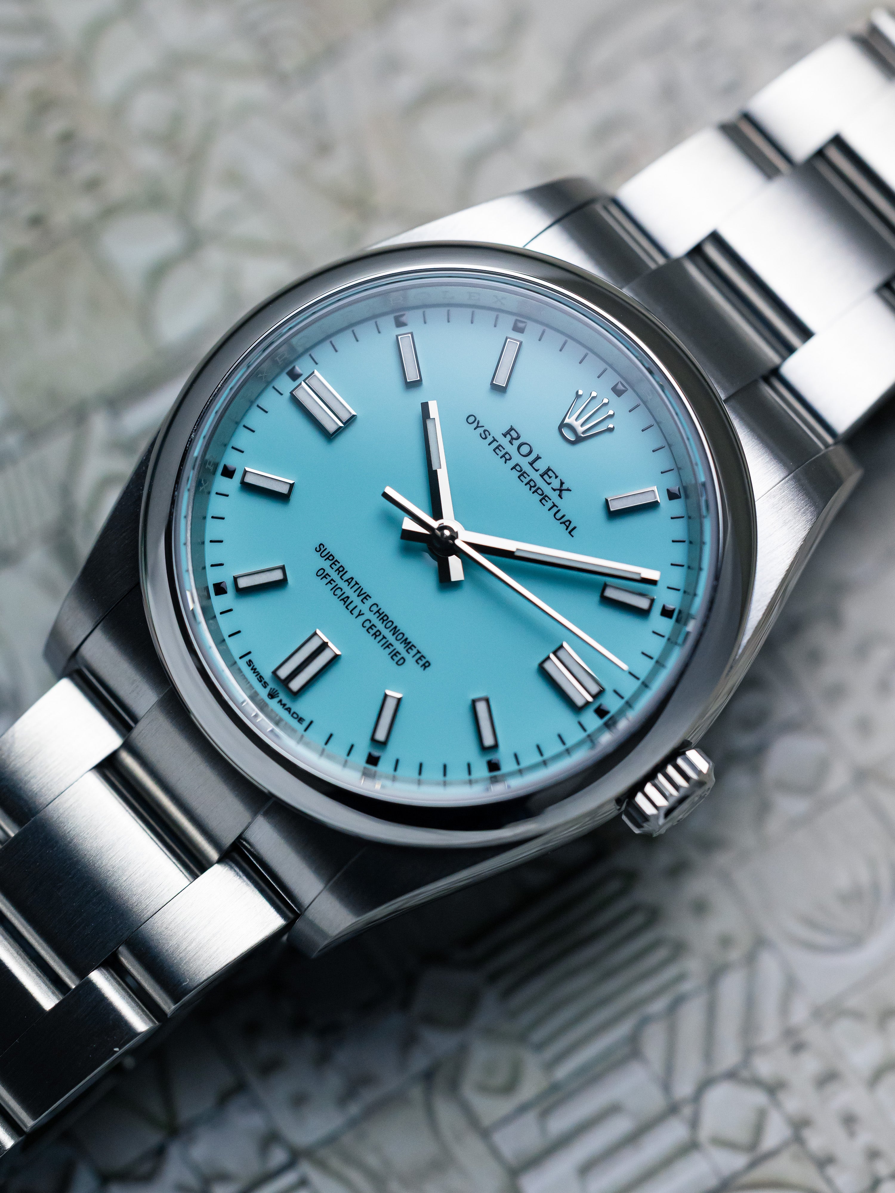 2023 Rolex Oyster Perpetual 36 Tiffany Blue