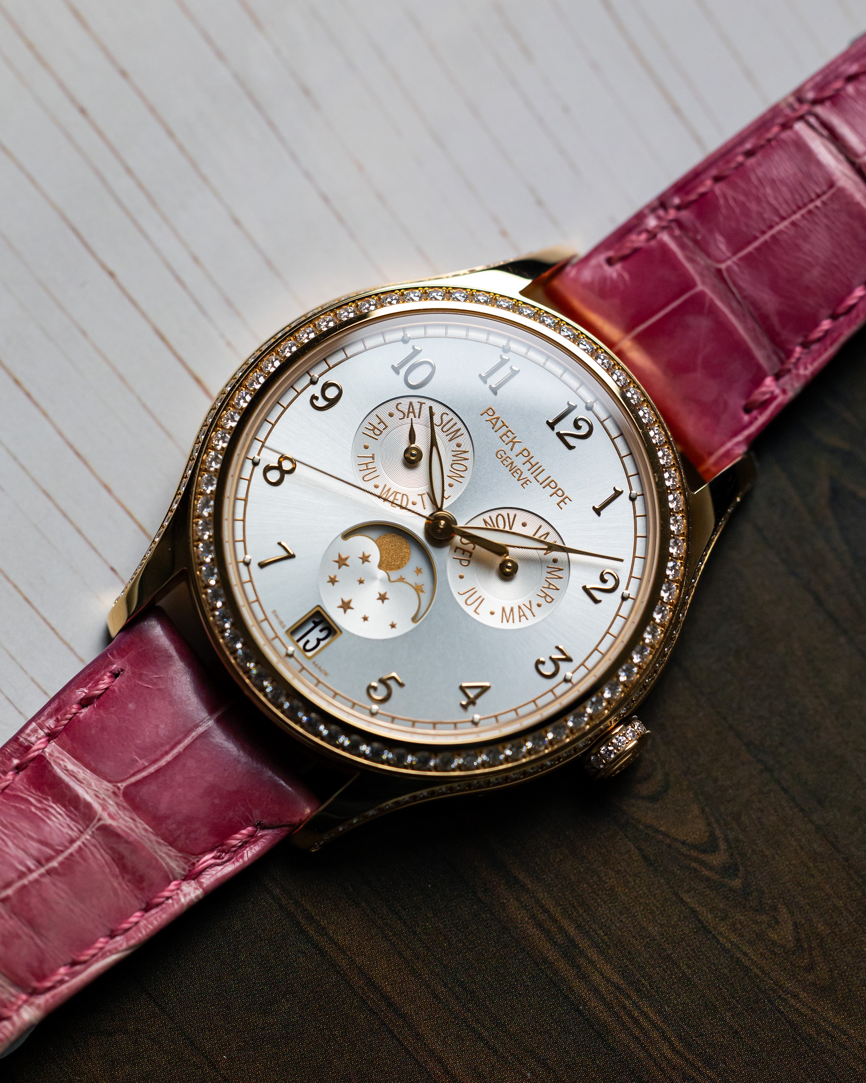 2021 Patek Philippe Ladies Complications Annual Calendar Diamond Set