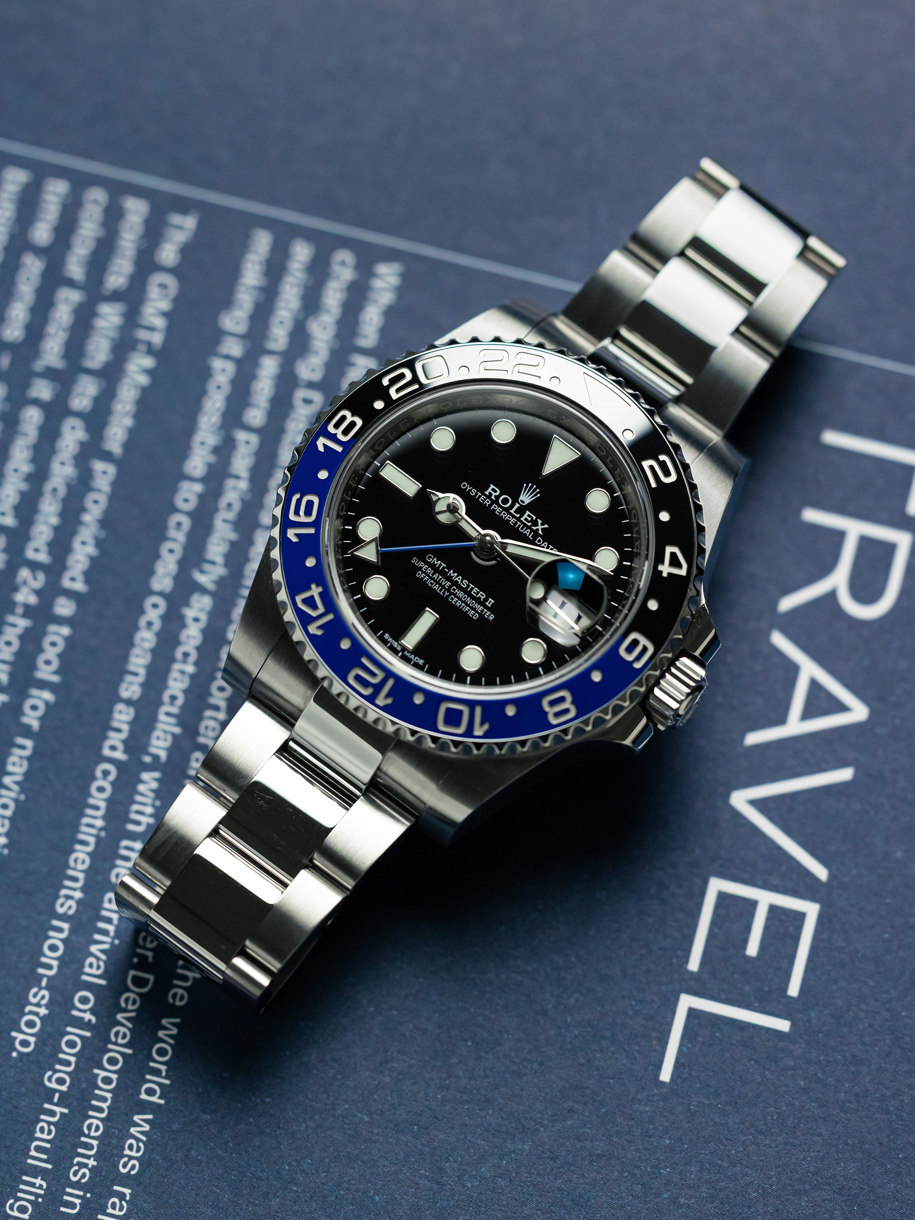 2016 Rolex GMT2 Batman