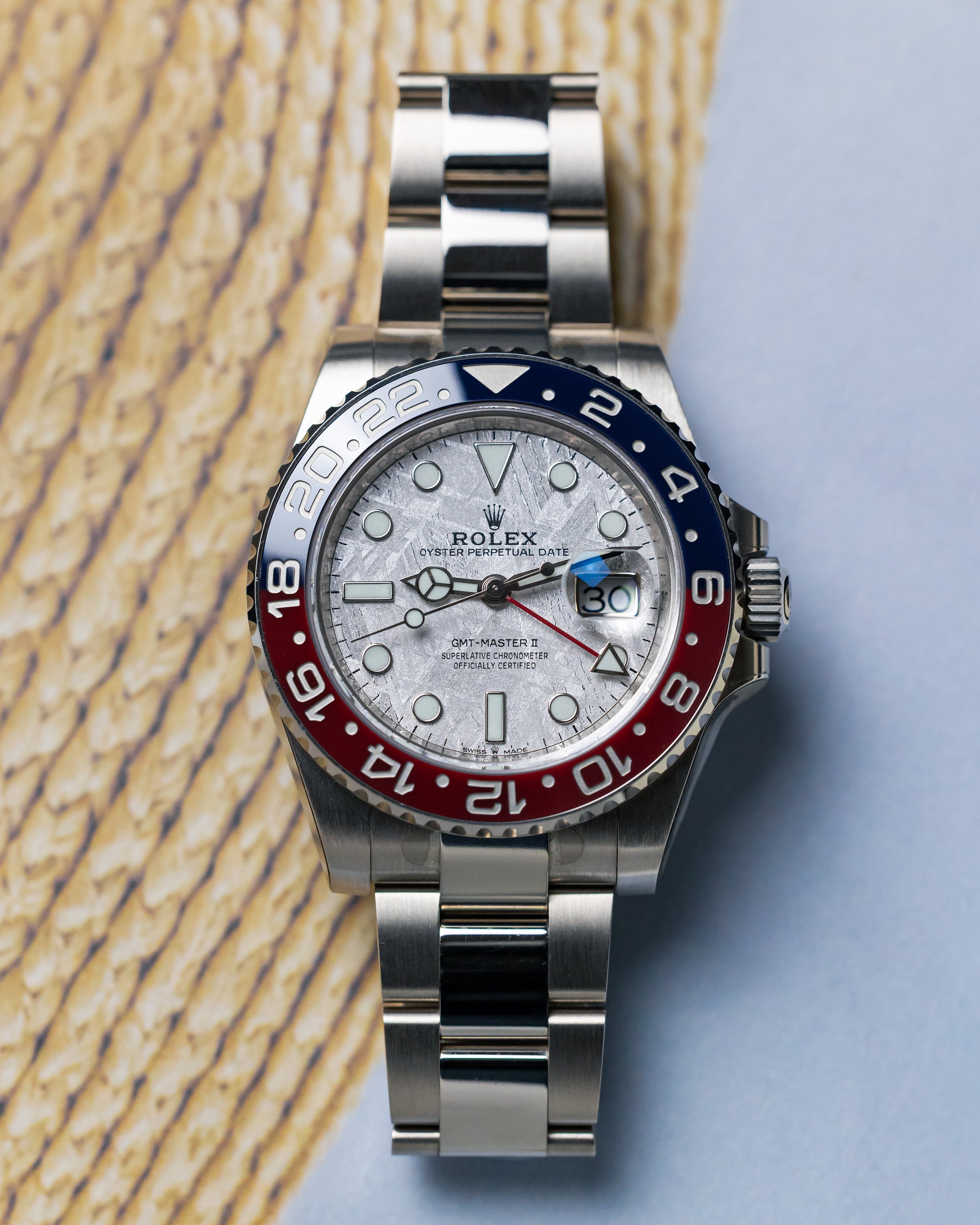 2019 Rolex GMT2 Pepsi Meteorite