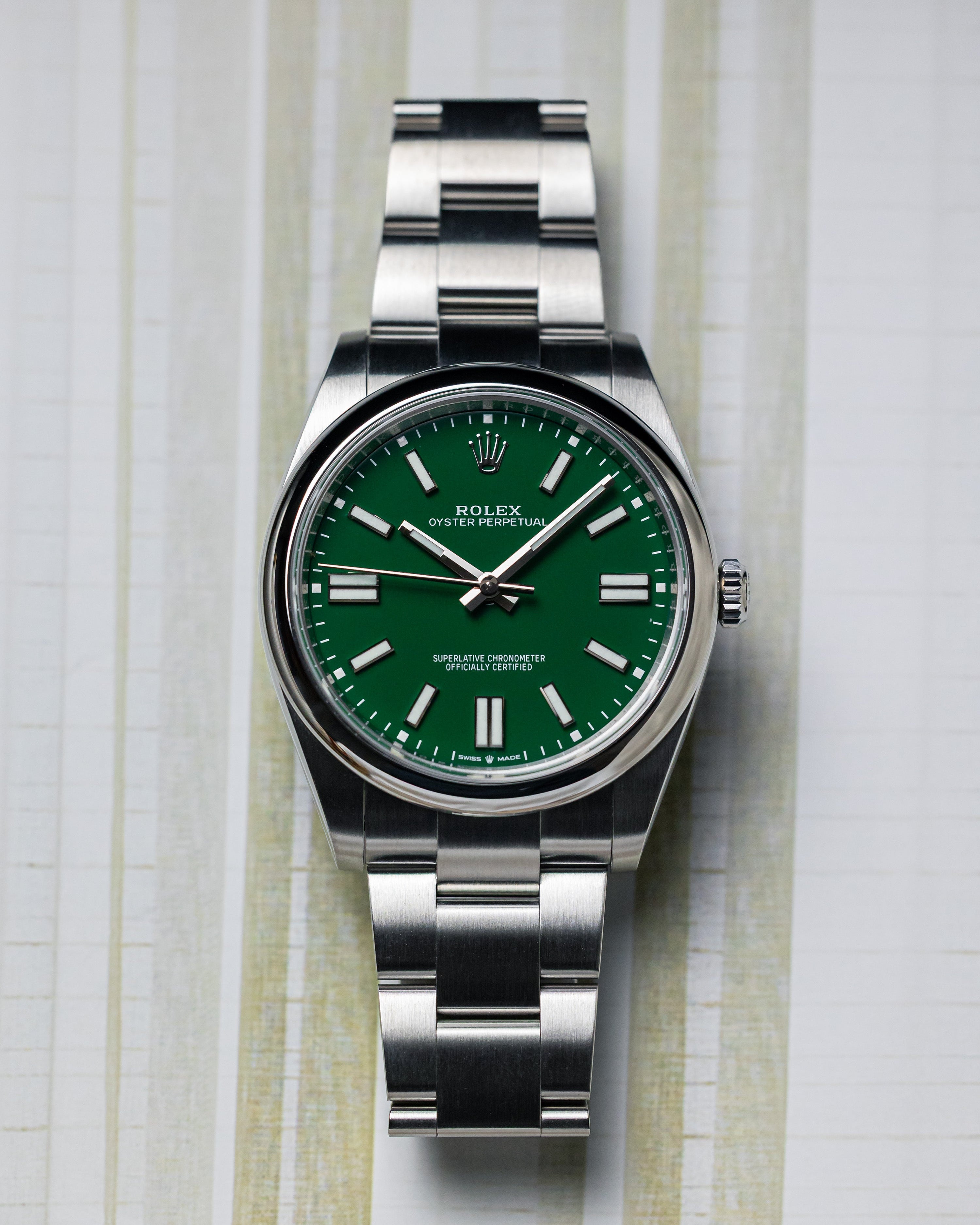 2023 Rolex Oyster Perpetual 41 Green