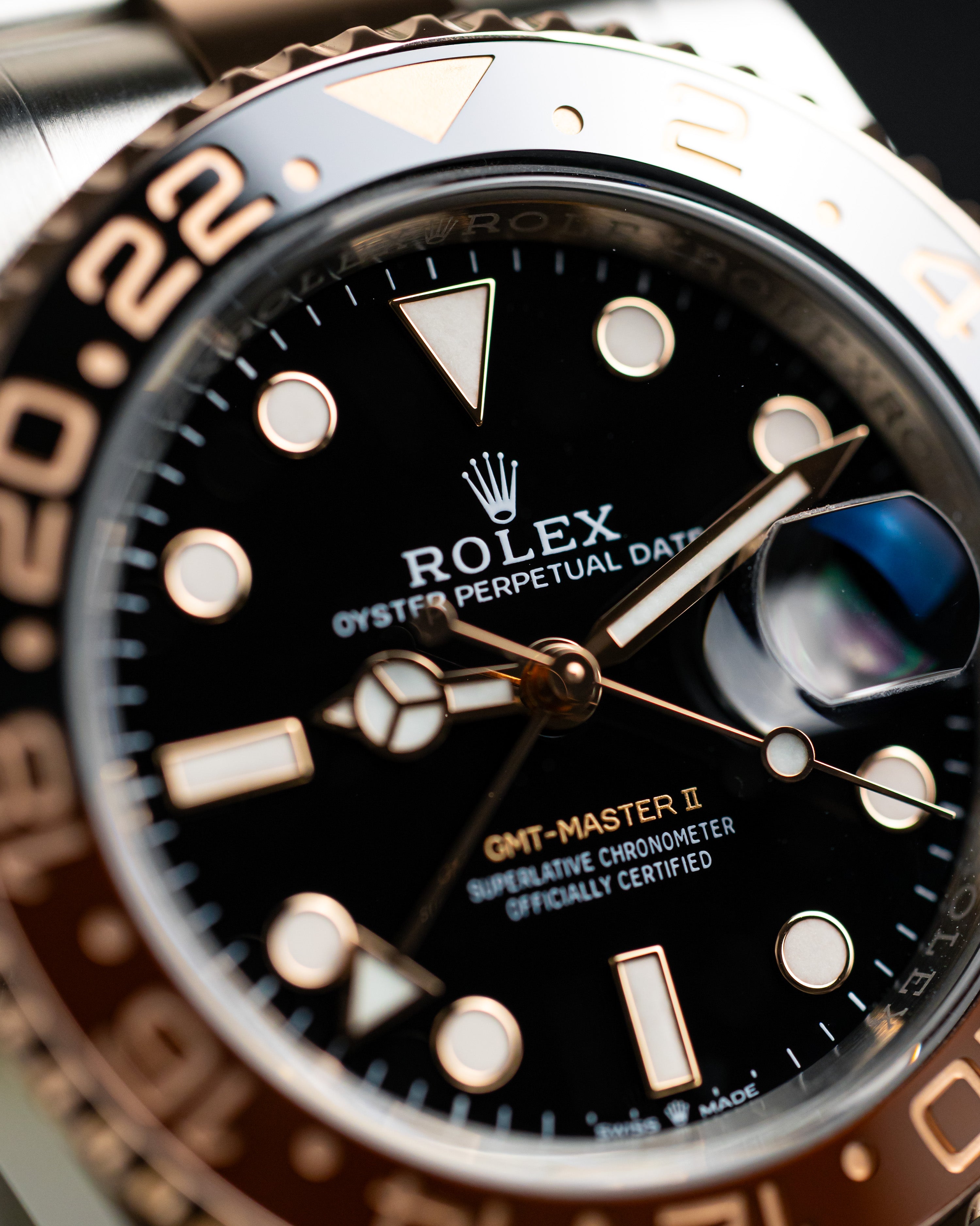 2025 Rolex GMT2 Two-tone Rootbeer