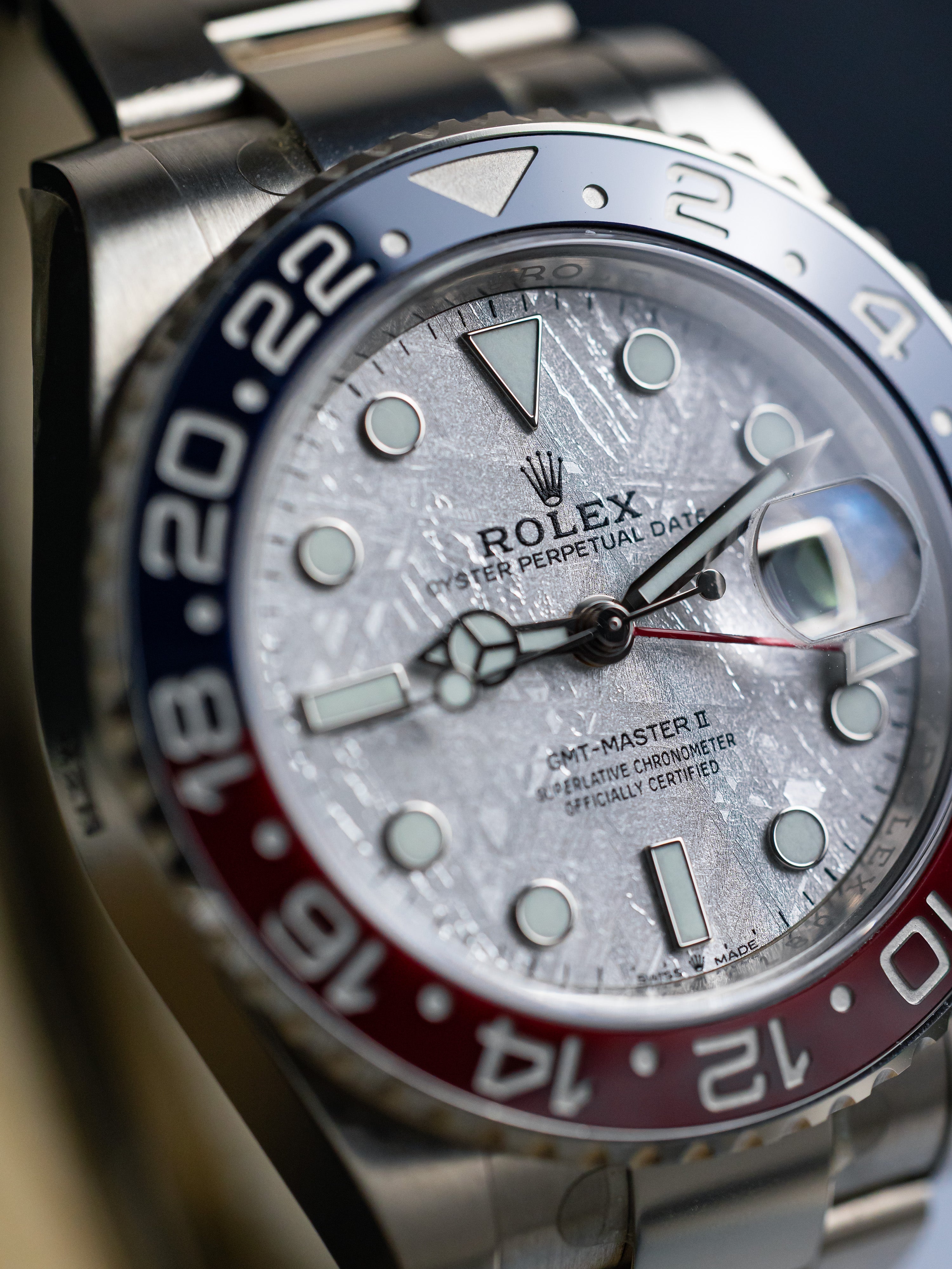 2019 Rolex GMT2 Pepsi Meteorite