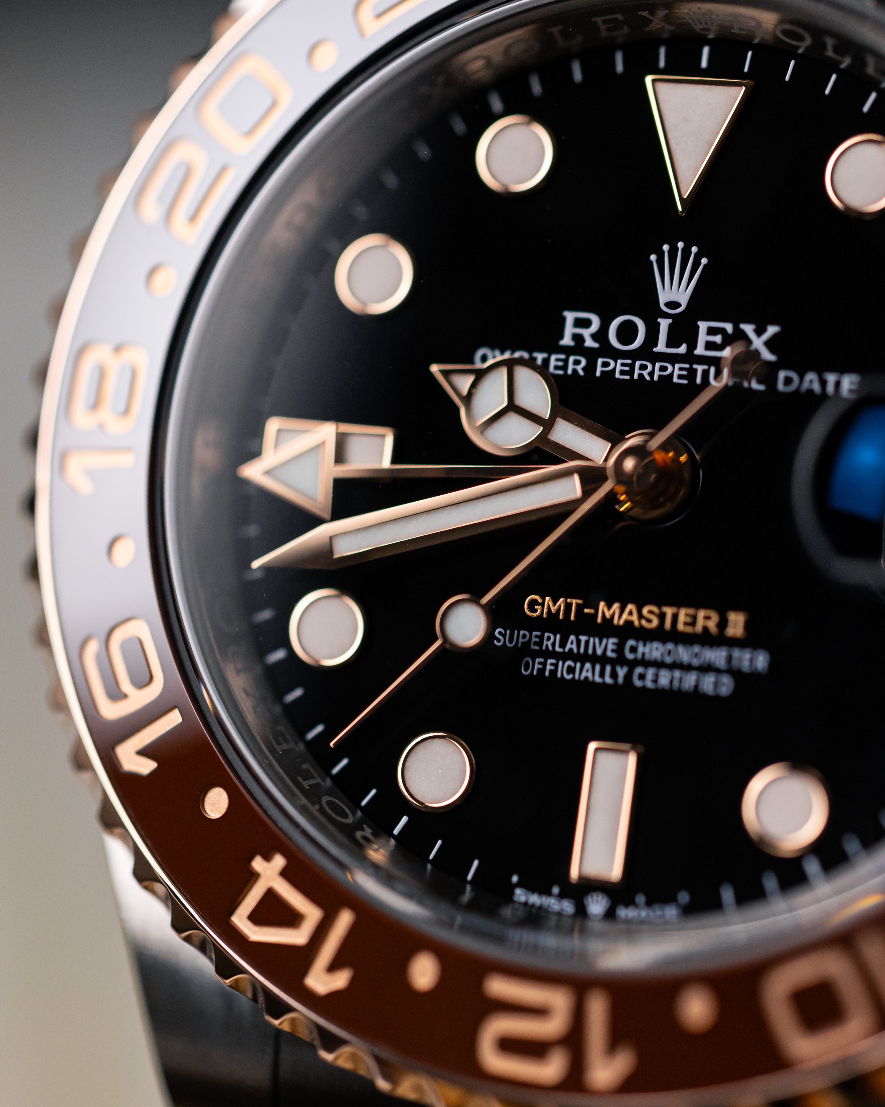 2025 Rolex GMT2 Two-tone Rootbeer