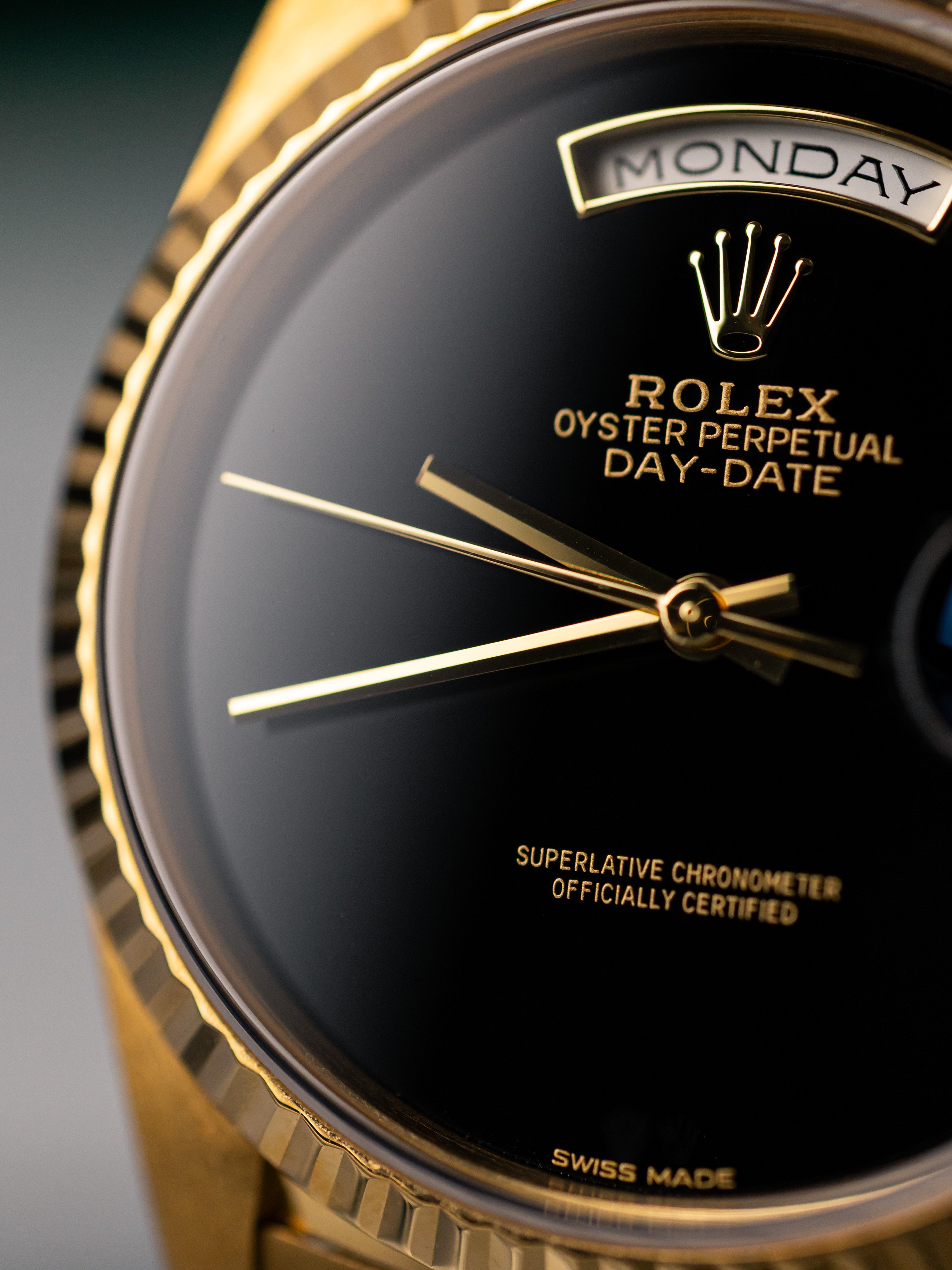 1992 Rolex Day-Date Onyx Dial (Discontinued)
