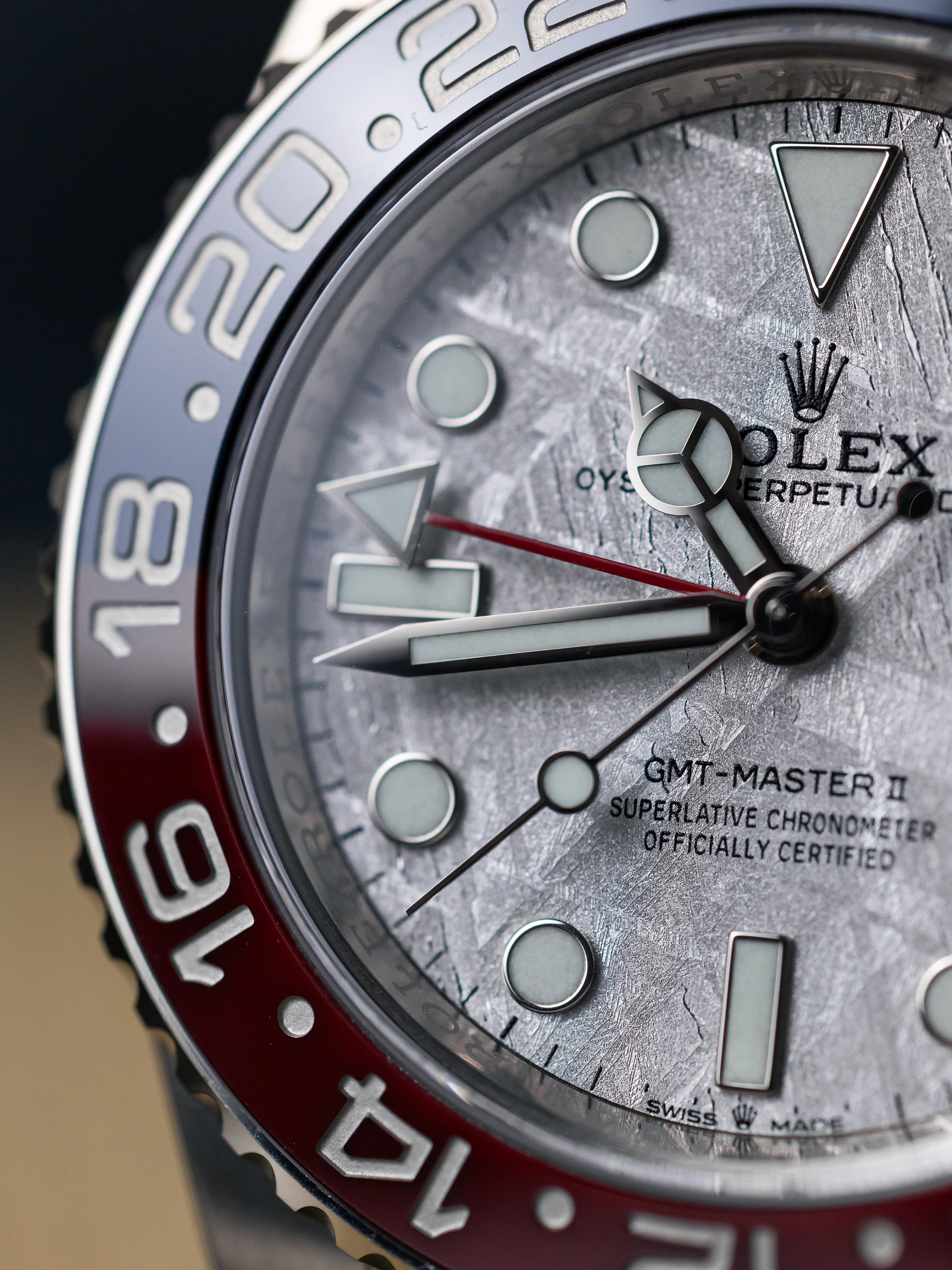 2019 Rolex GMT2 Pepsi Meteorite